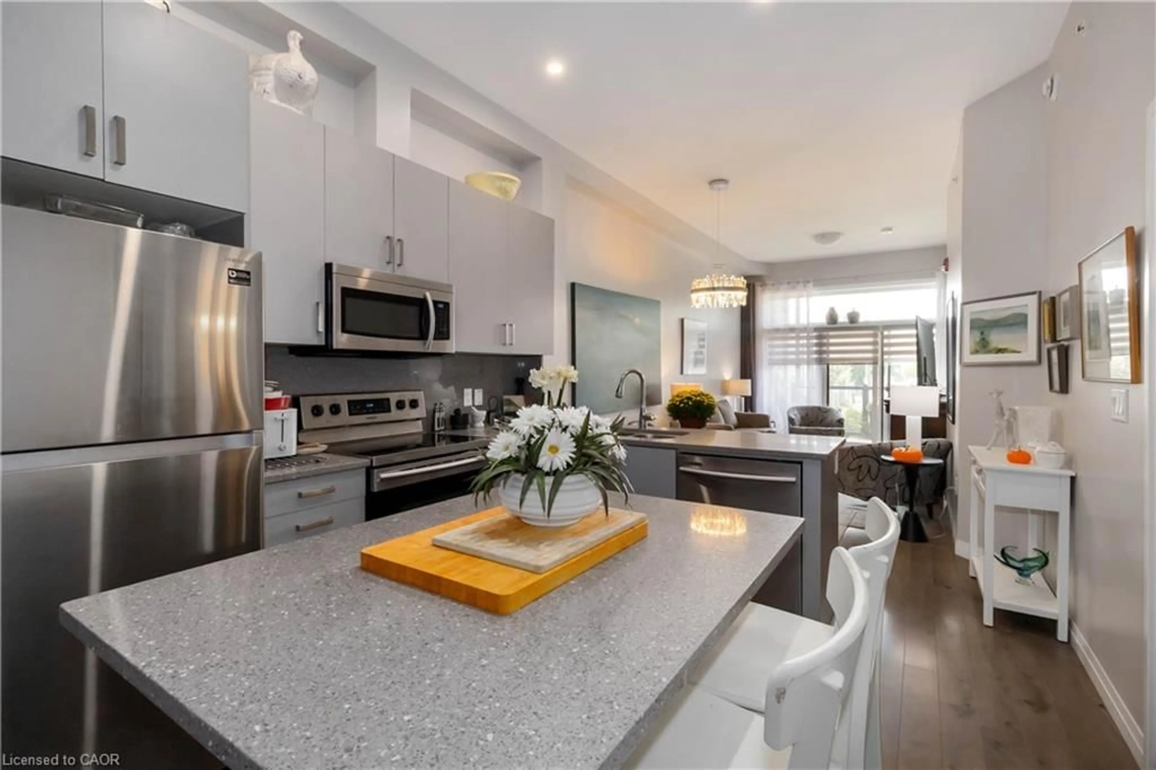 Open concept kitchen, unknown for 85 Morrell St #105A, Brantford Ontario N3T 4J6