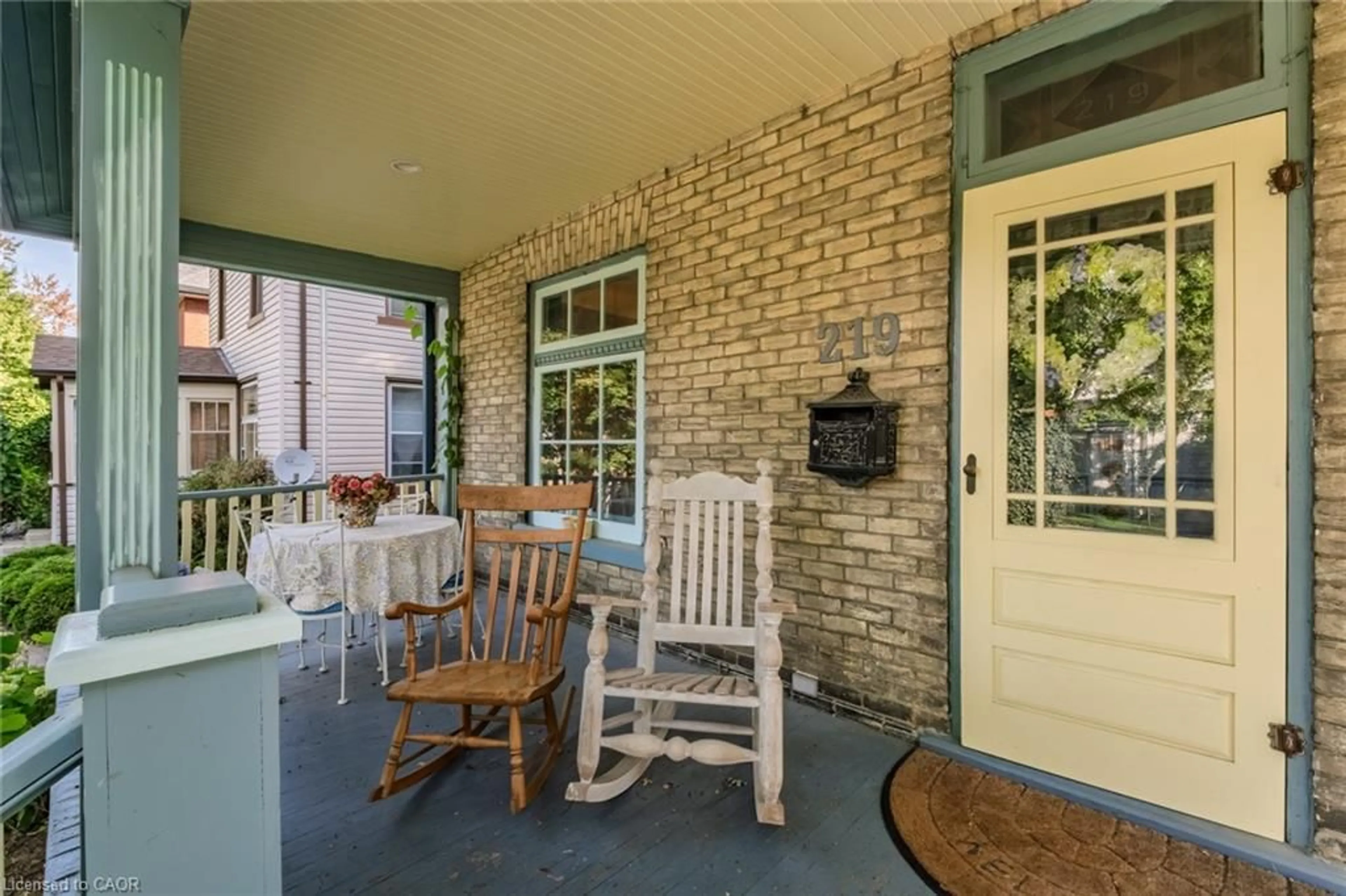 Patio, street for 219 Front St, Stratford Ontario N5A 4H8