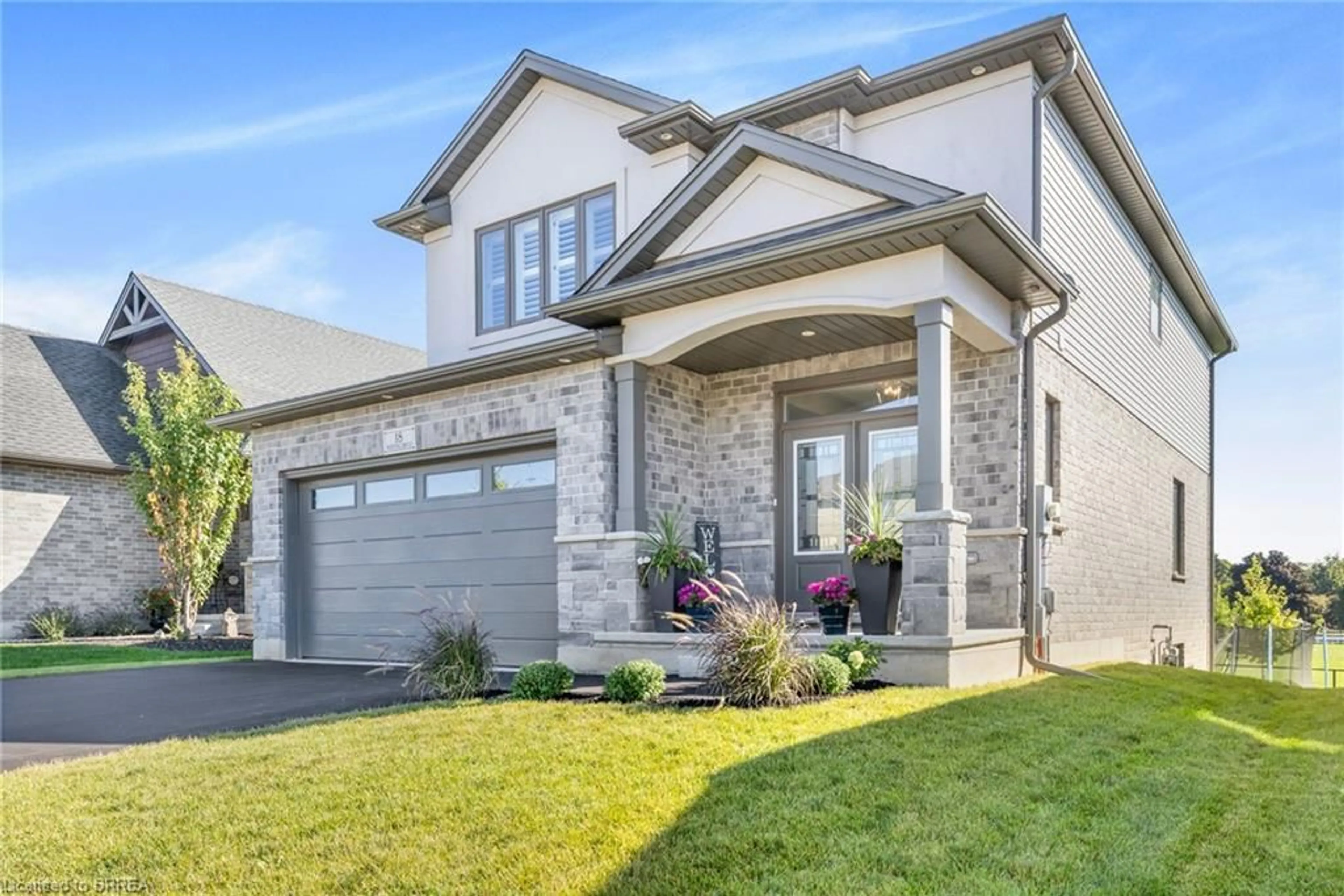 Home with brick exterior material, street for 18 Whiting Dr, Paris Ontario N3L 0H3