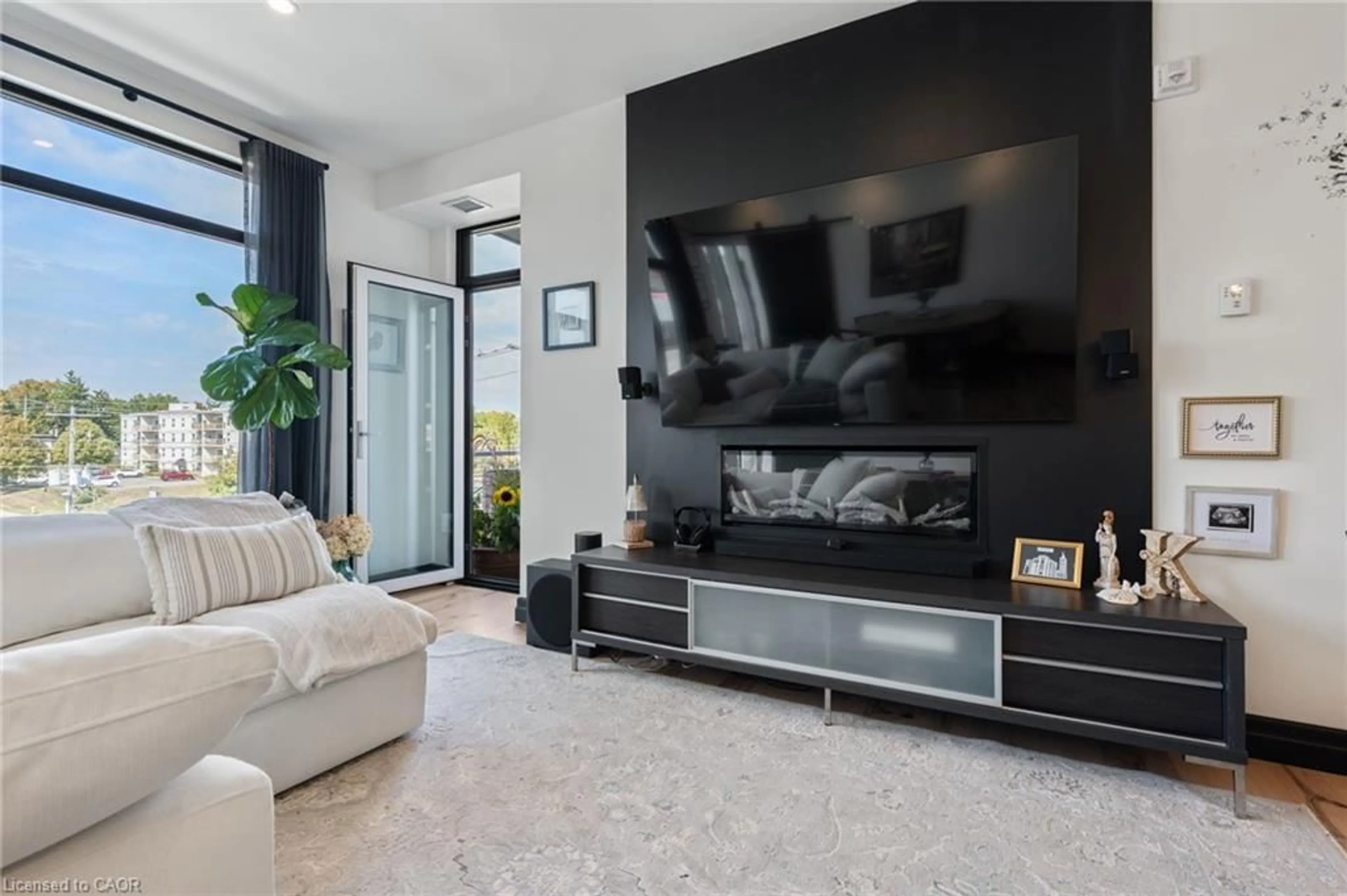 Home theater for 38 Harbour St #416, Port Dover Ontario N0A 1N0