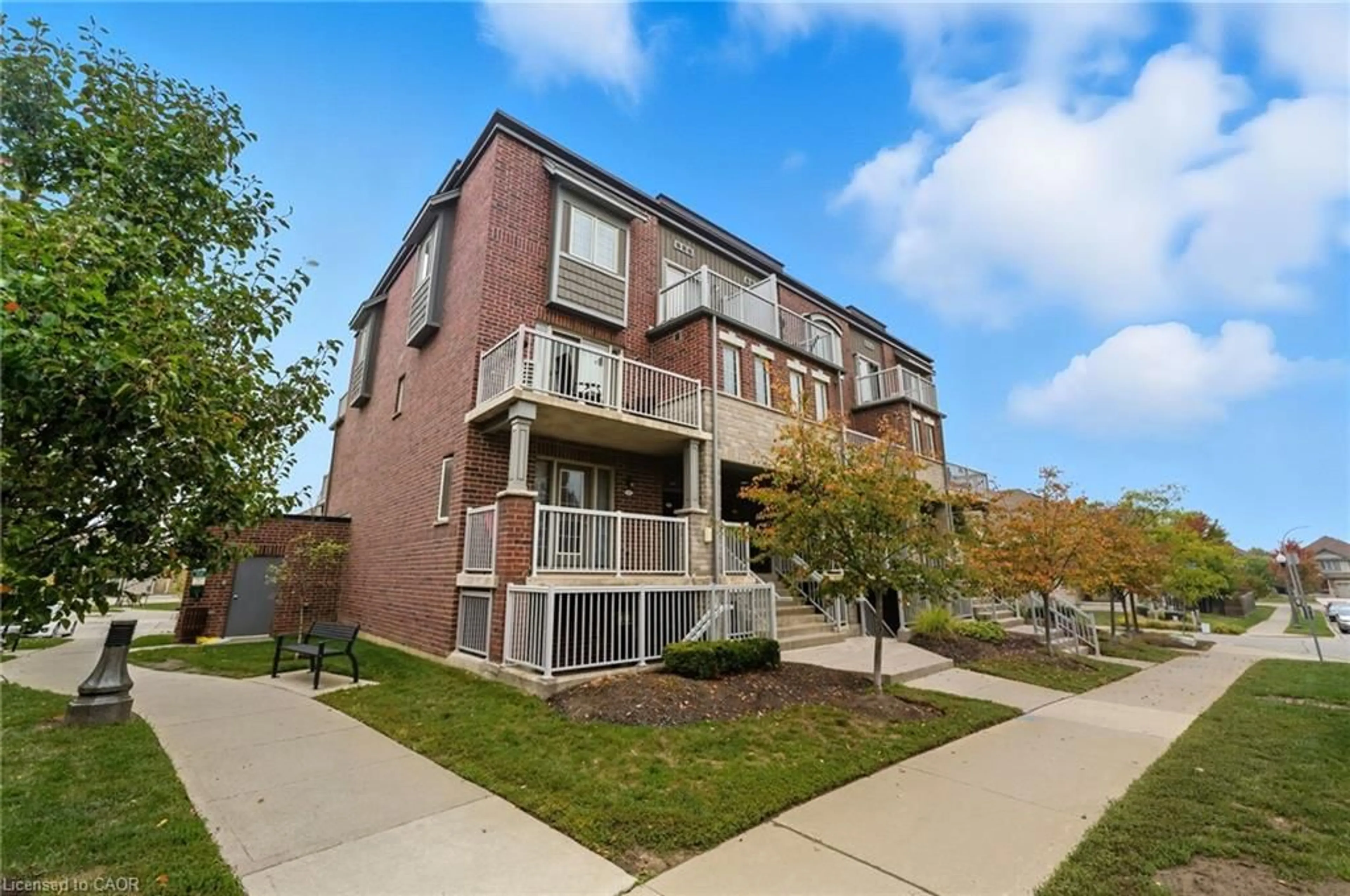 Home with brick exterior material, street for 29 Sienna St #F, Kitchener Ontario N2R 0H8