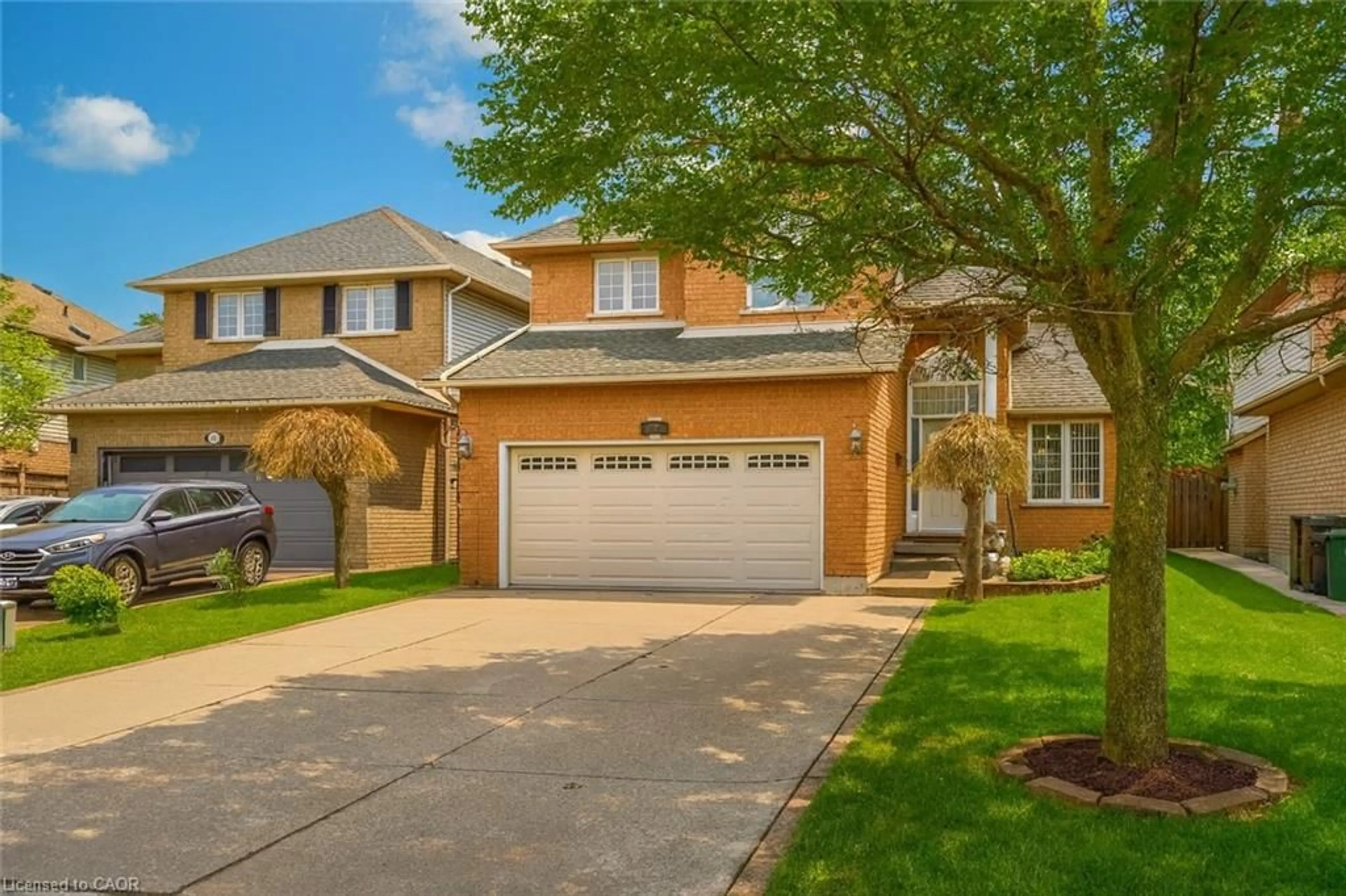 Home with brick exterior material, street for 42 Hillgarden Dr, Stoney Creek Ontario L8J 3R3