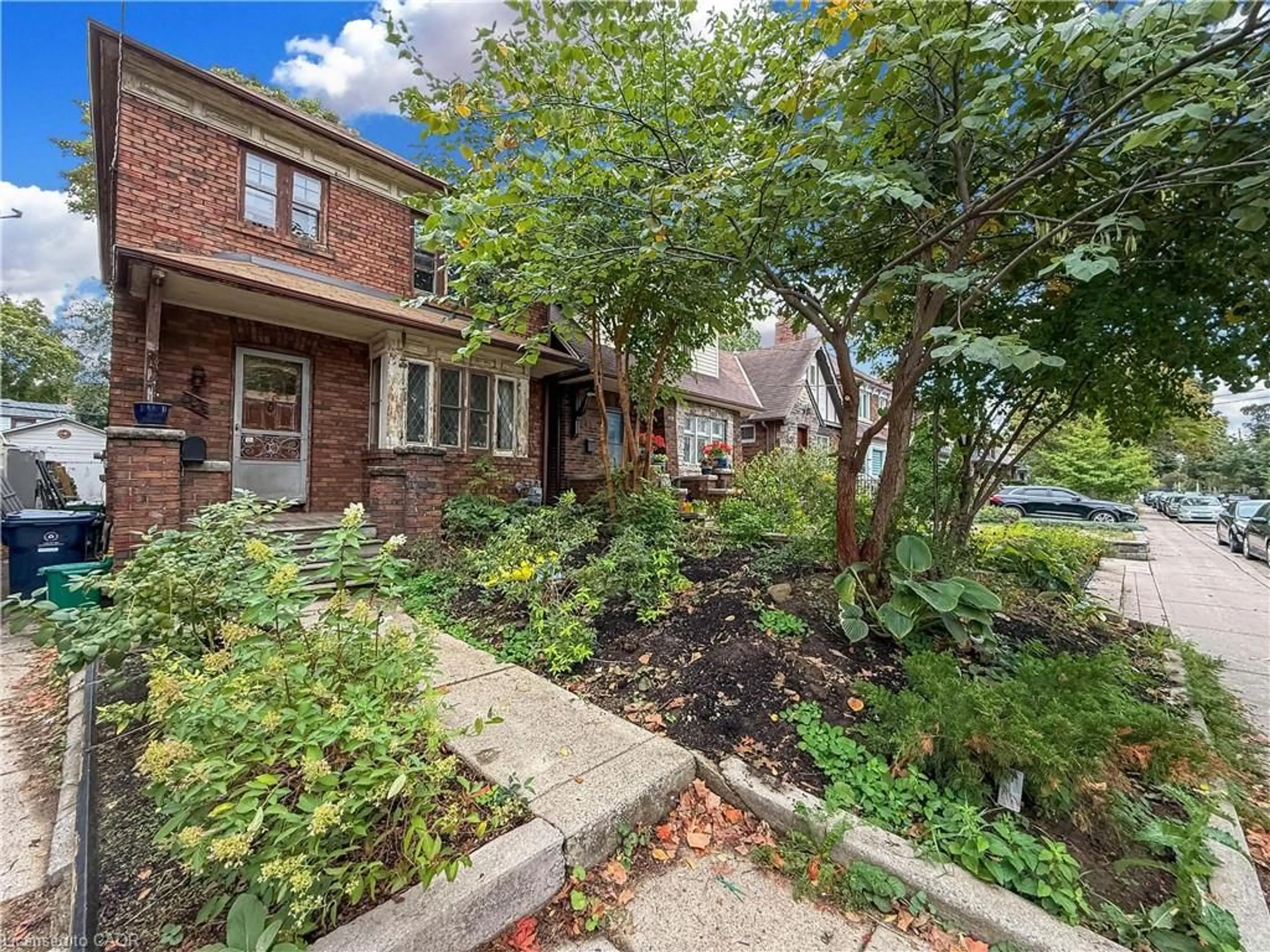 Home with brick exterior material, street for 55 Chilton Rd, Toronto Ontario M4J 3C7