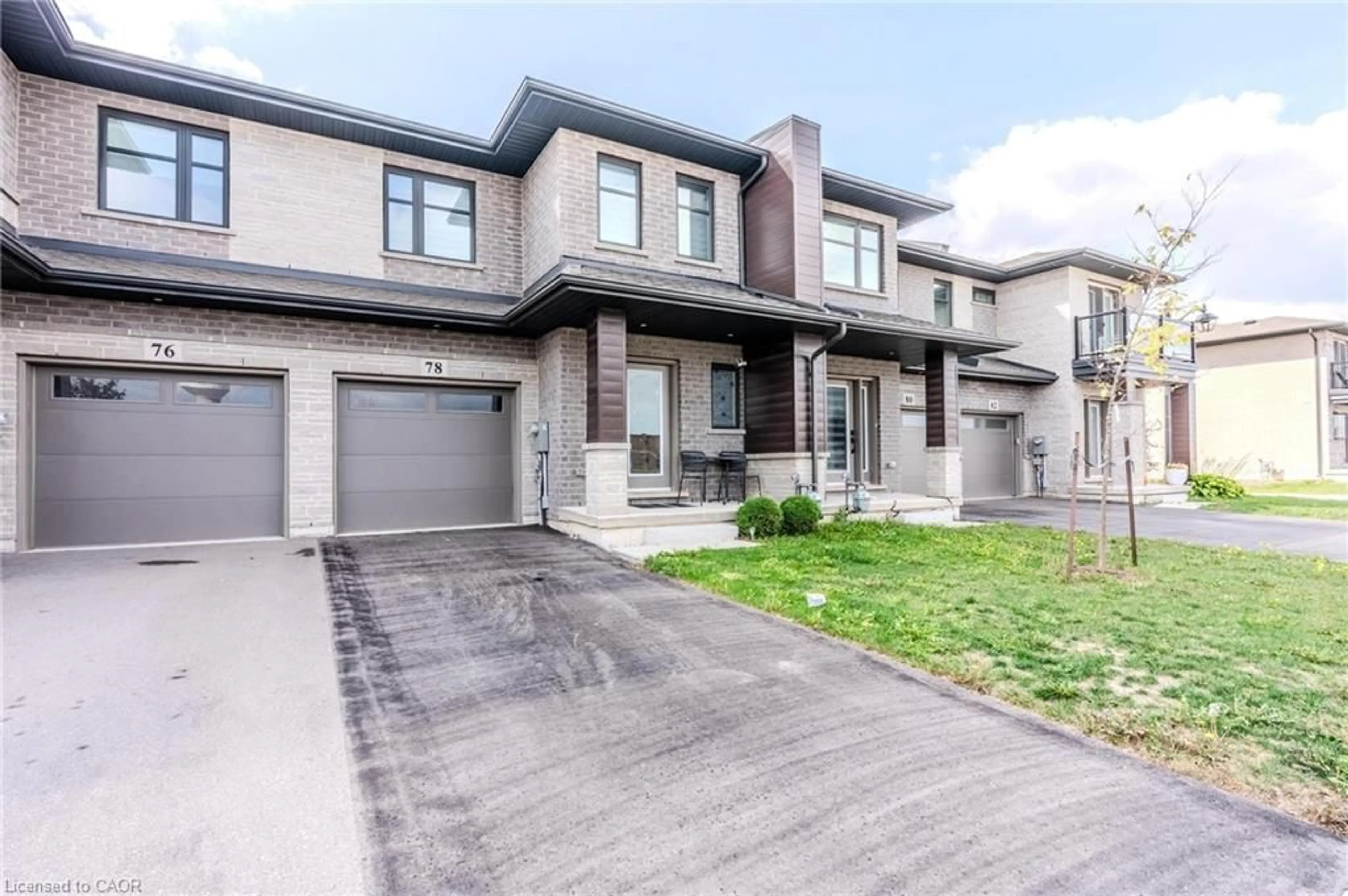 Home with brick exterior material, street for 78 Jayla Lane, Smithville Ontario L0R 2A0