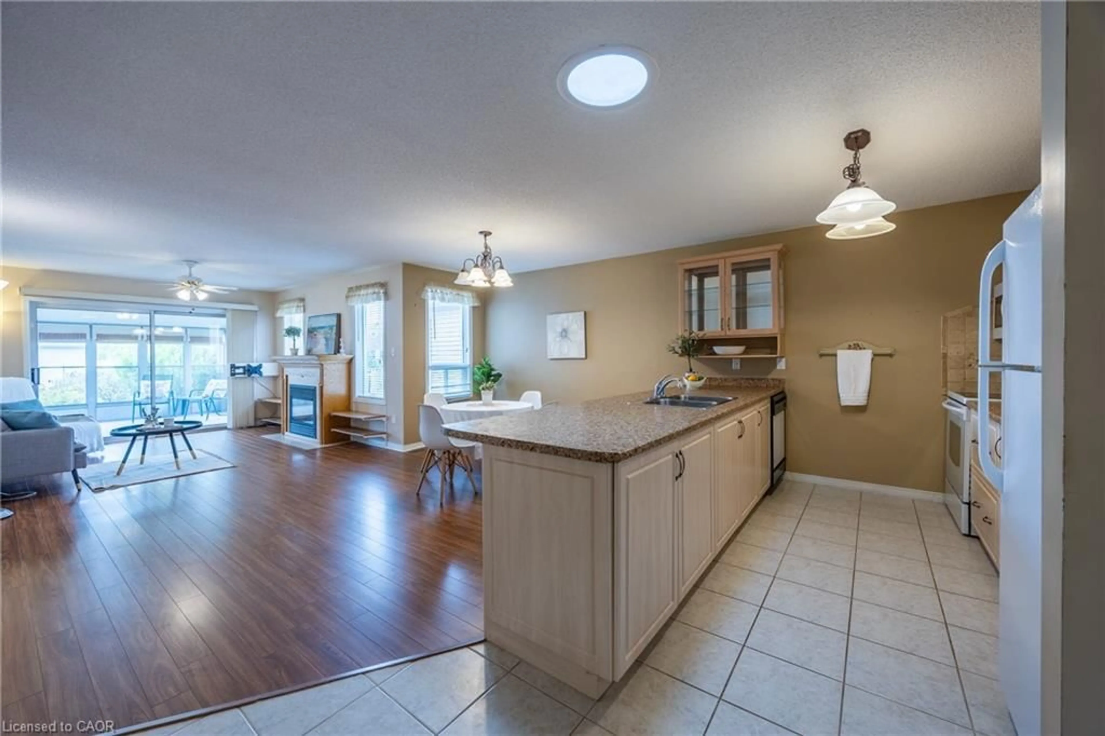 Open concept kitchen, ceramic/tile floor for 4 Walsingham Dr, Port Rowan Ontario N0E 1M0