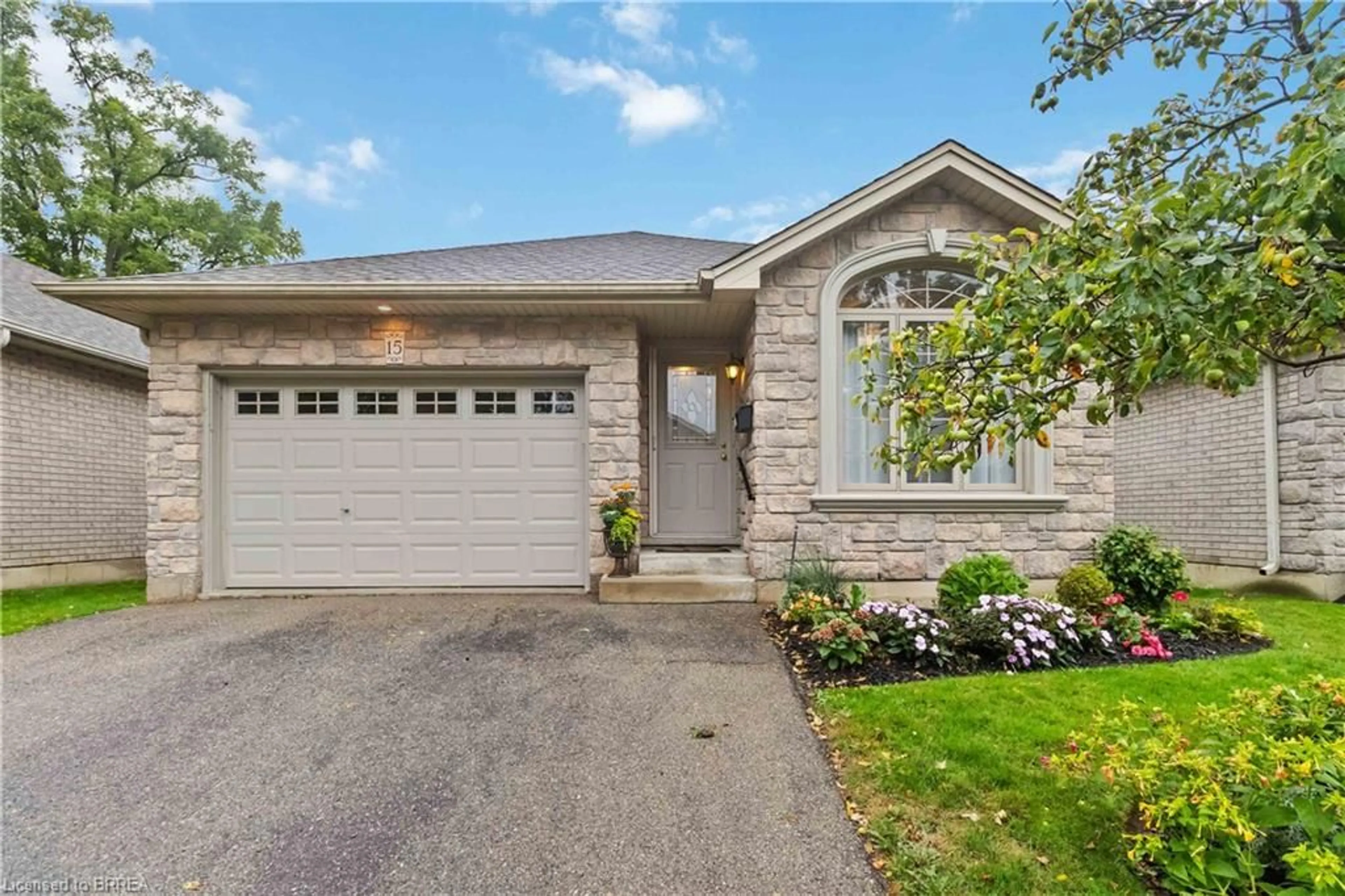 Home with brick exterior material, street for 54 Glenwood Dr #15, Brantford Ontario N3S 3G6