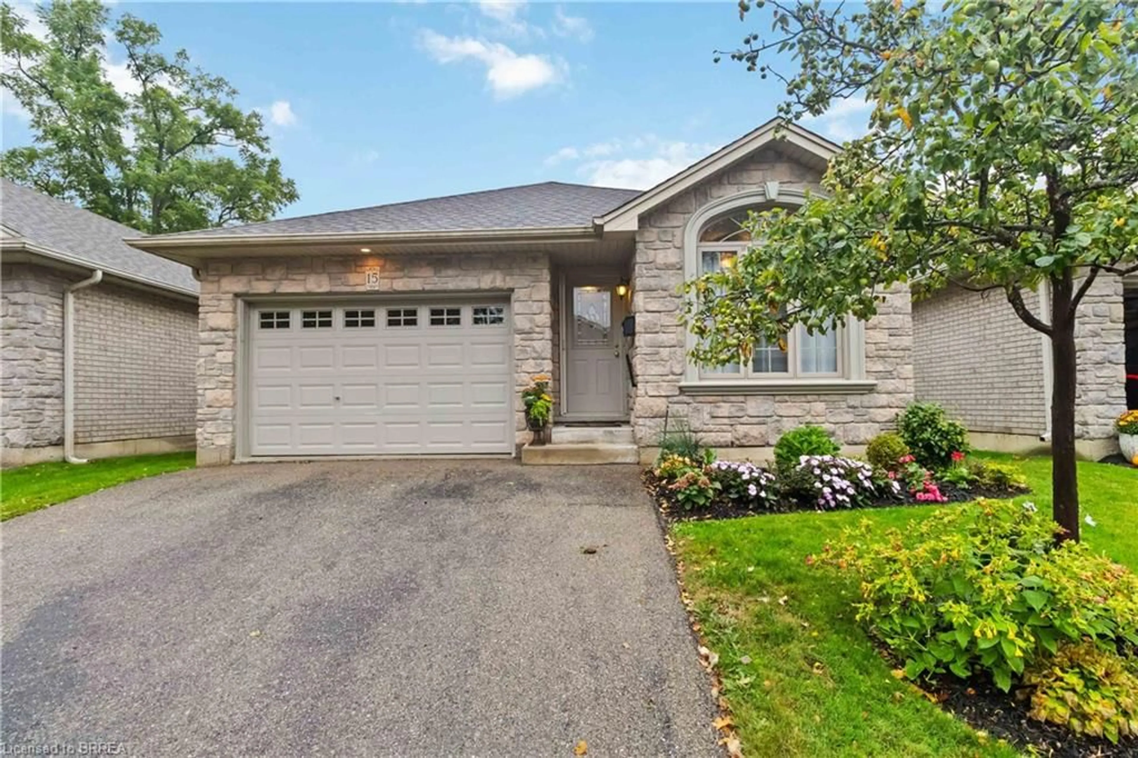 Home with brick exterior material, street for 54 Glenwood Dr #15, Brantford Ontario N3S 3G6