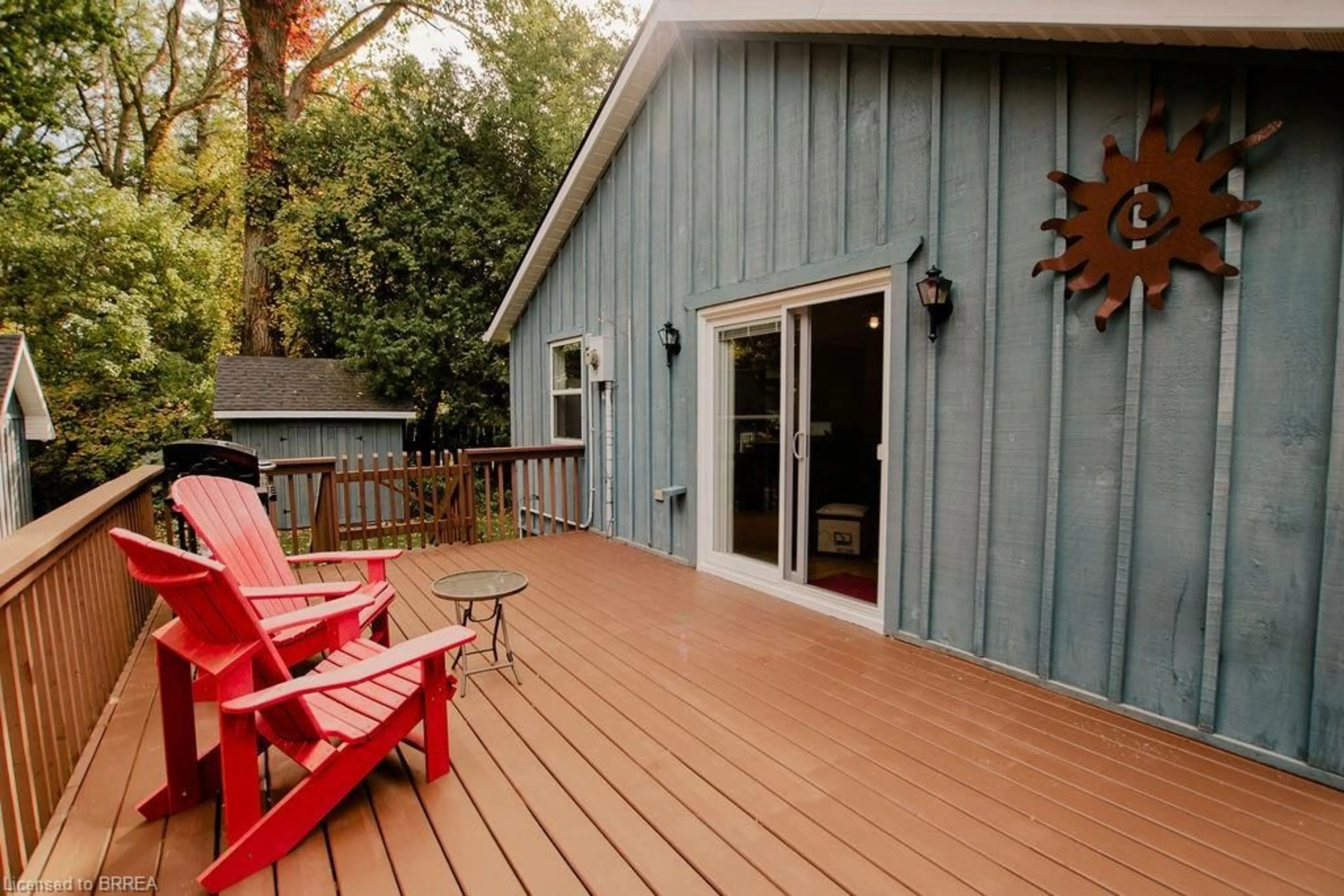 Patio, water/lake/river/ocean view for 9928 Superior St, Port Franks Ontario N0M 2L0