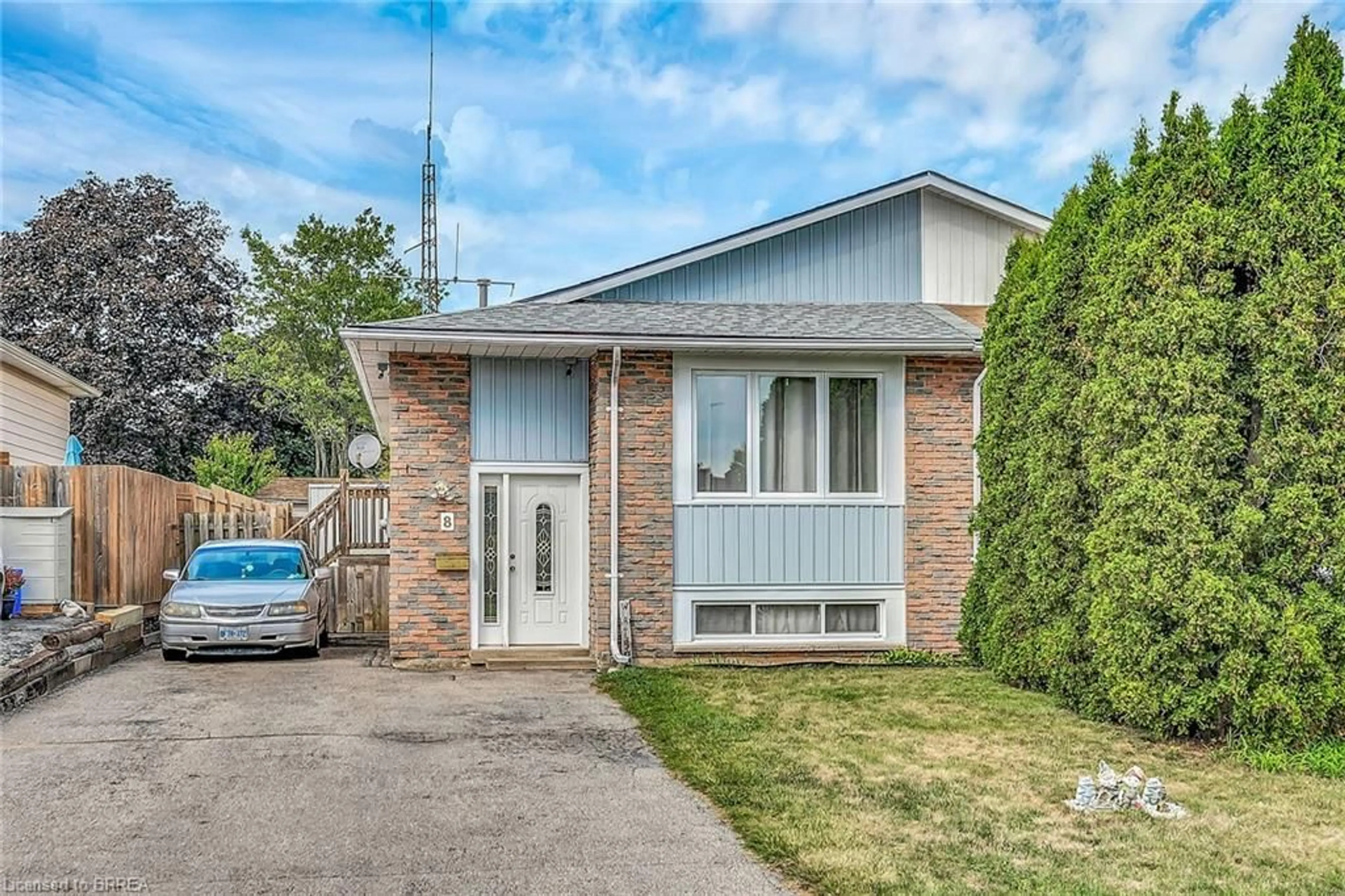 Home with brick exterior material, street for 8 Maple Cres, Paris Ontario N3L 3R4