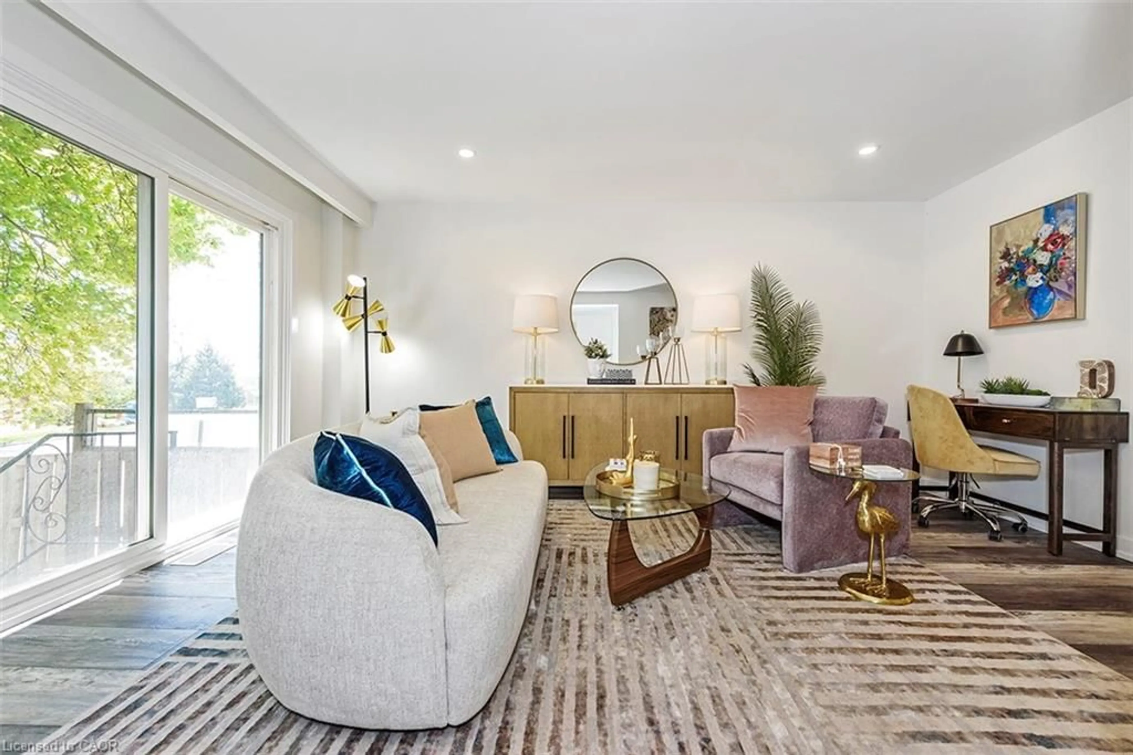 Living room with furniture, unknown for 1444 Upper Ottawa St #21, Hamilton Ontario L8W 1L3