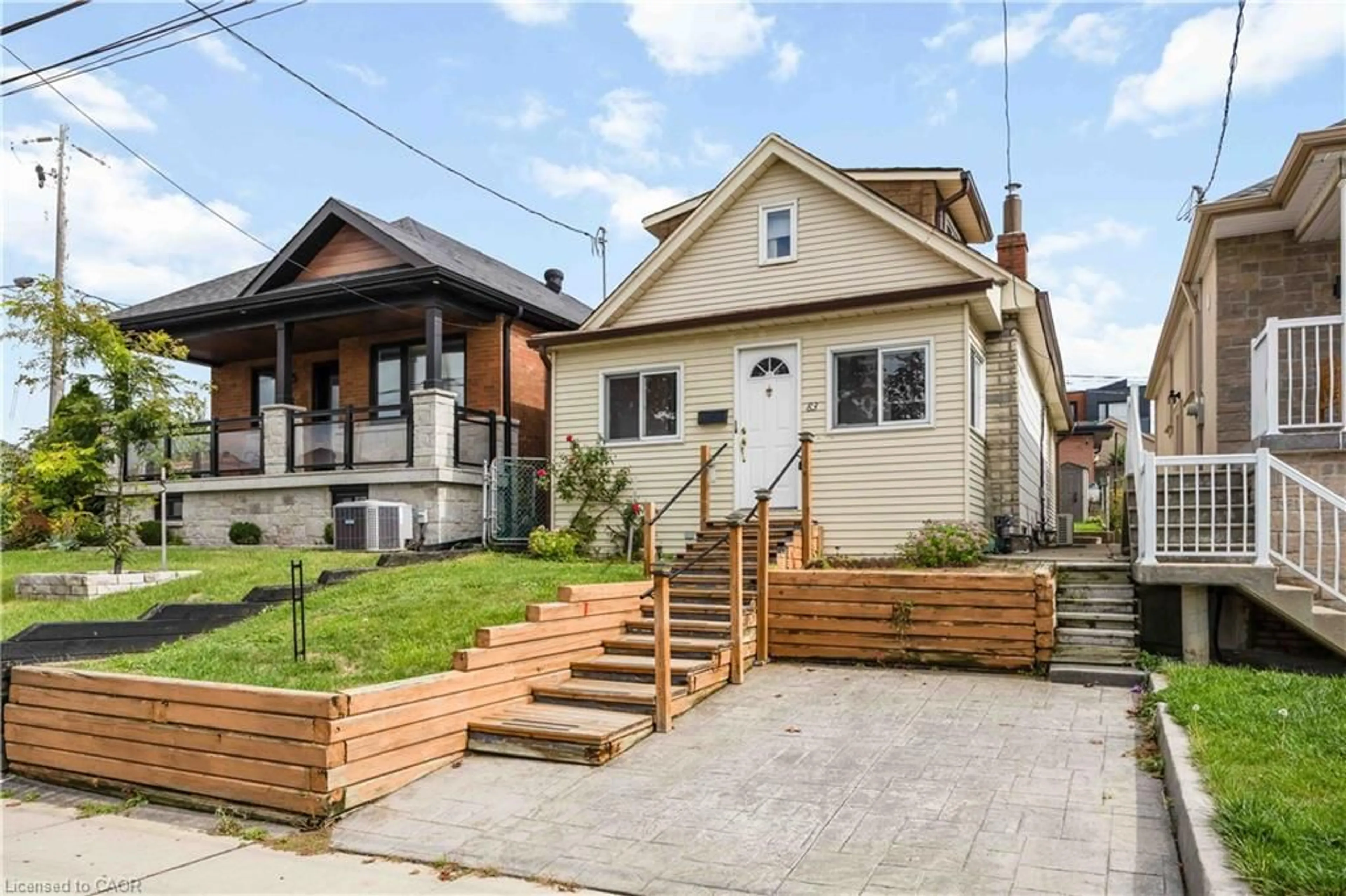 Home with brick exterior material, street for 83 Kane Ave, Toronto Ontario M6M 3M8