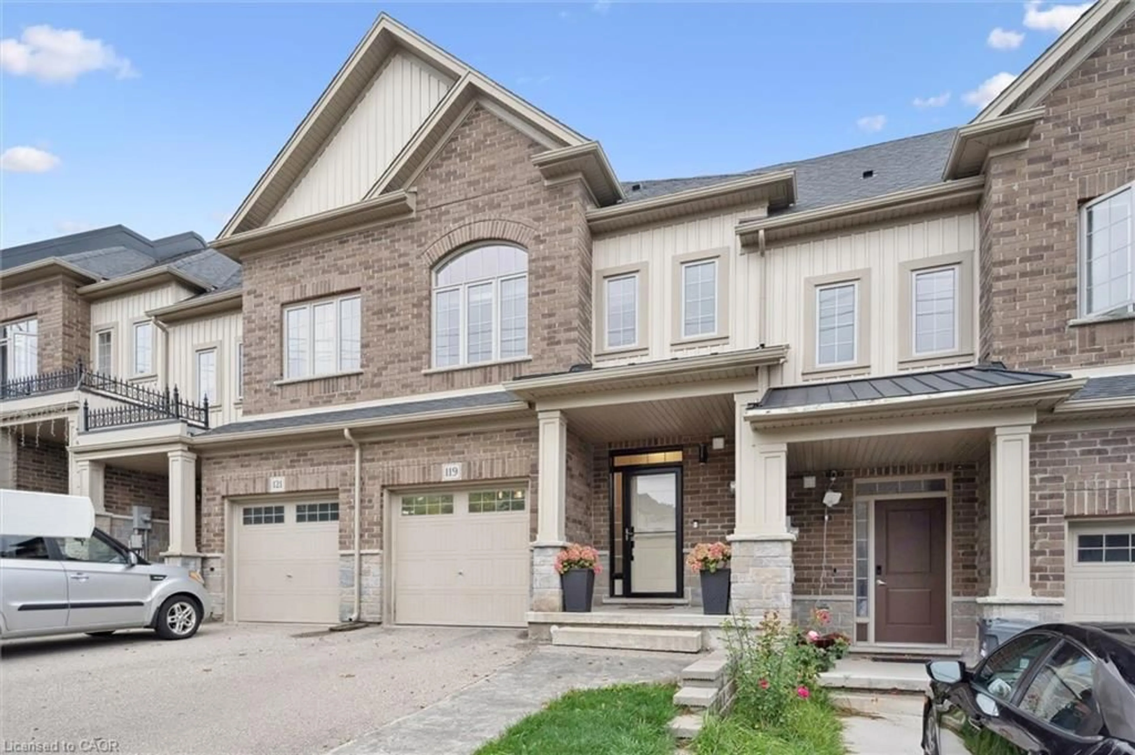 Home with brick exterior material, street for 119 Fleming Rd, Guelph Ontario N1E 0M2