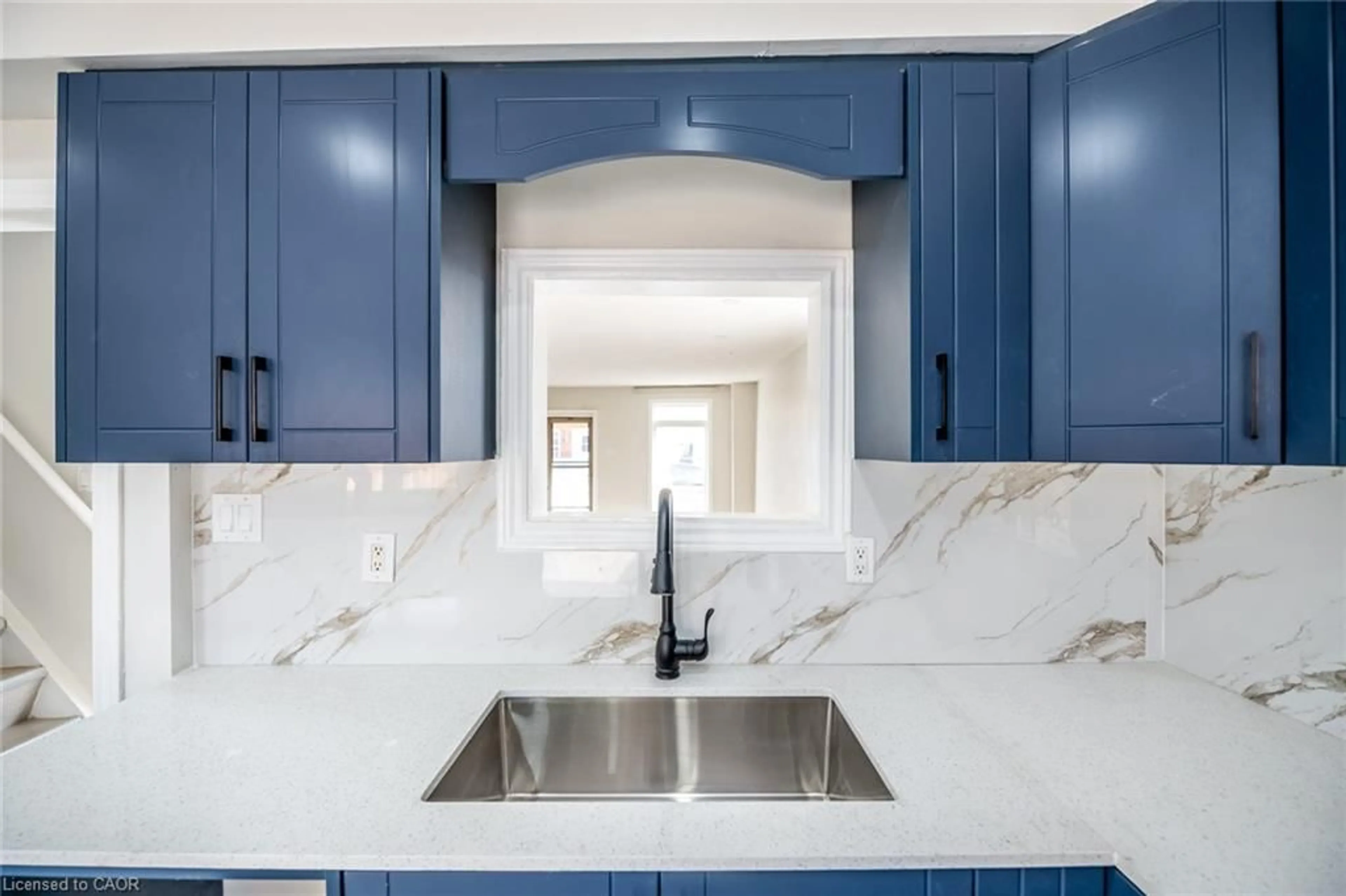 Contemporary kitchen, ceramic/tile floor for 143 Glendale Ave, Hamilton Ontario L8L 7J9