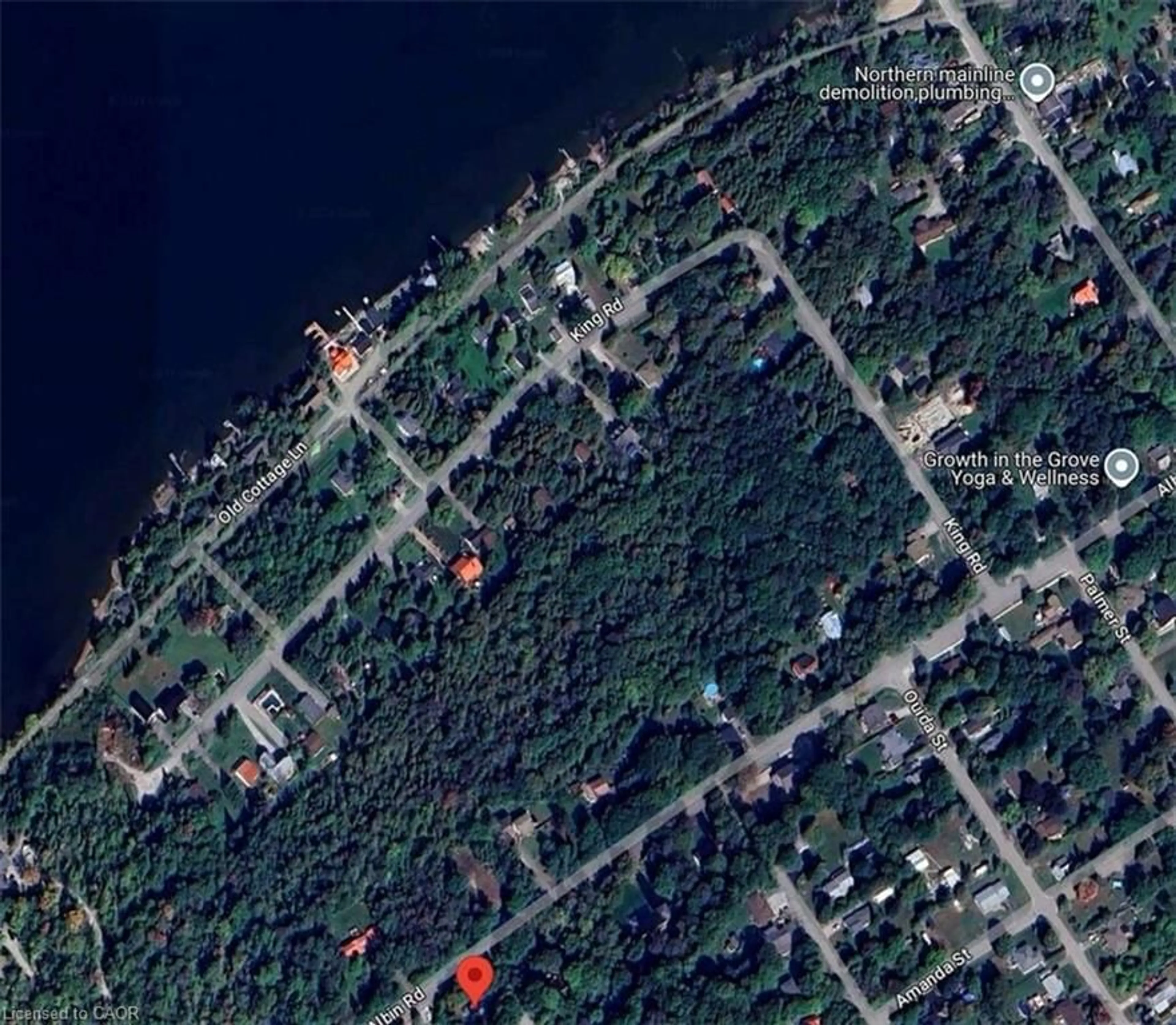 Picture of a map for 187 Albin Rd, Waubaushene Ontario L0K 2C0