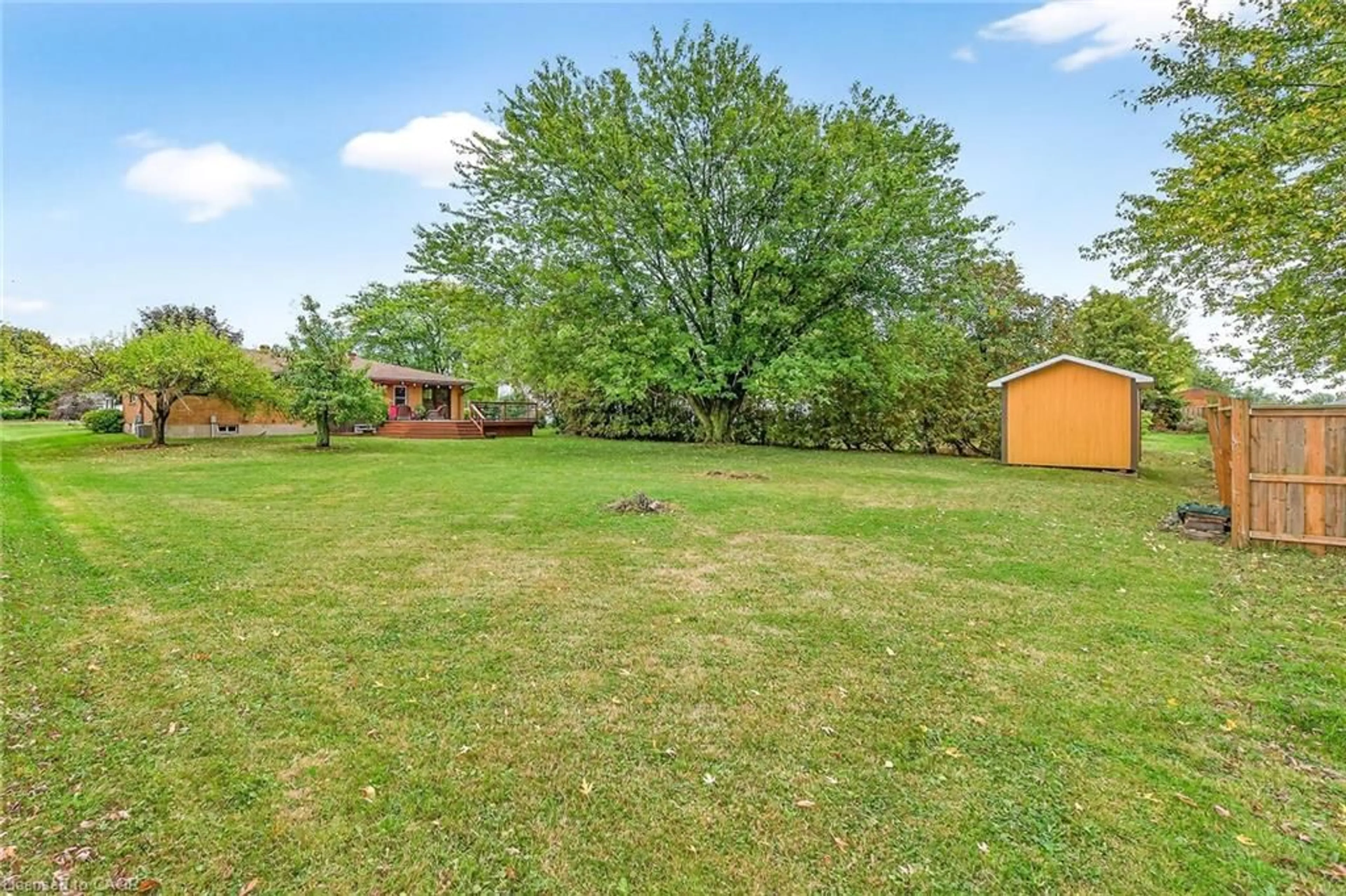 A pic from outside/outdoor area/front of a property/back of a property/a pic from drone, unknown for 49 Erie Ave, Fisherville Ontario N0A 1G0