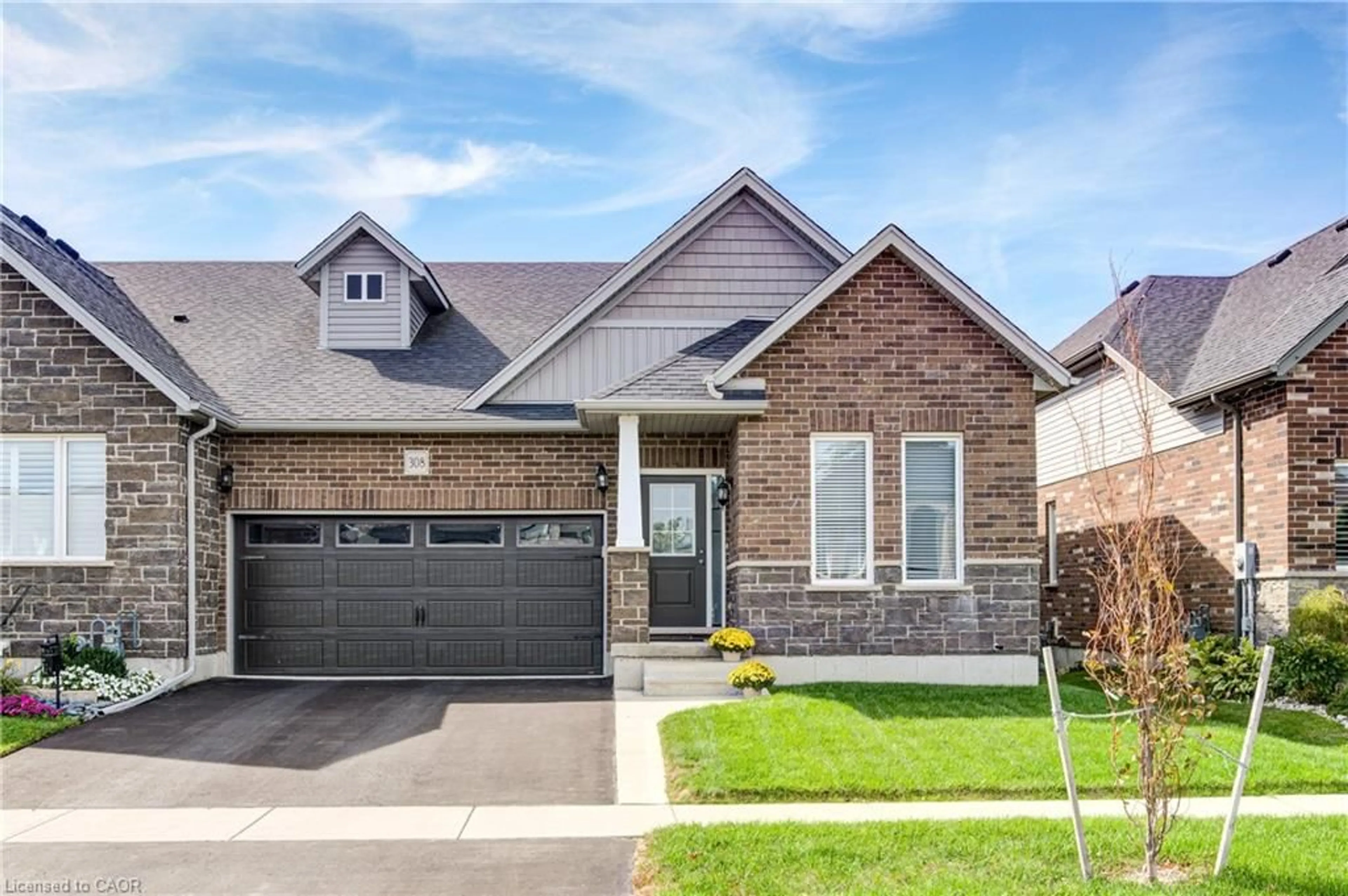 Home with brick exterior material, street for 308 Fairway Rd, Woodstock Ontario N4T 0A4