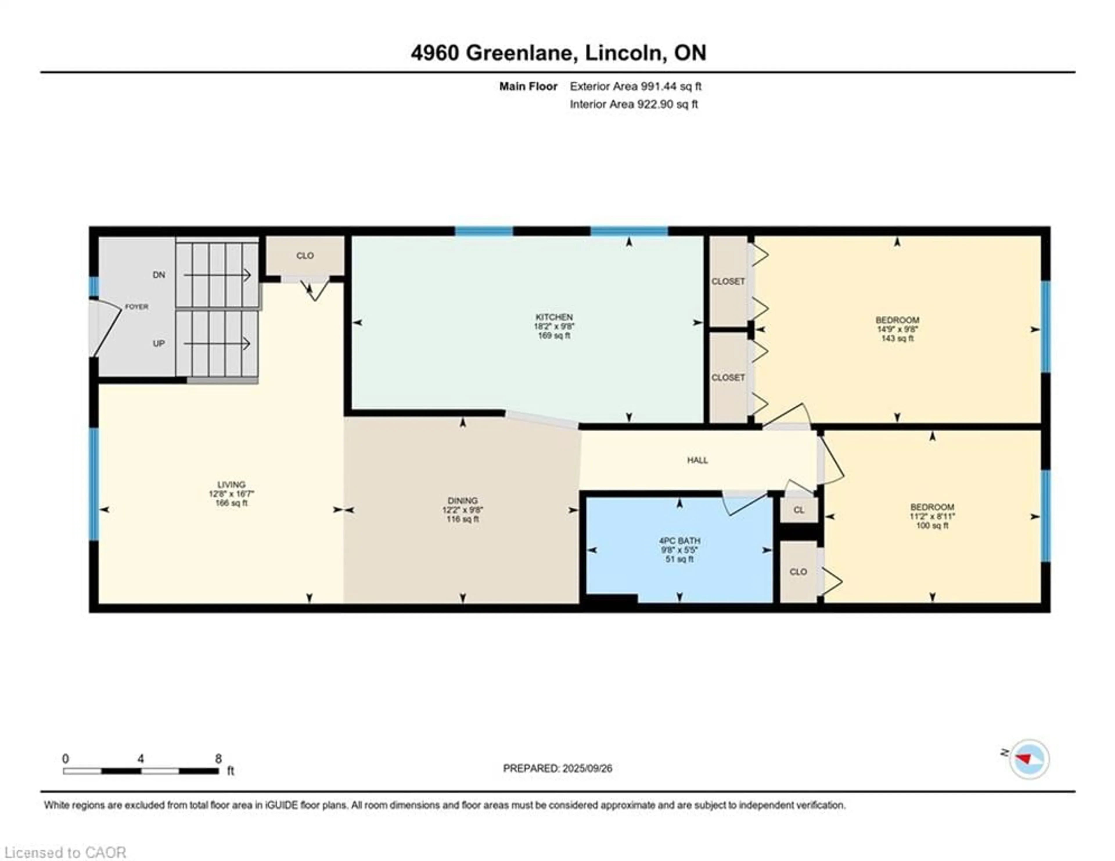 Floor plan for 4960 Greenlane Rd, Beamsville Ontario L0R 1B1