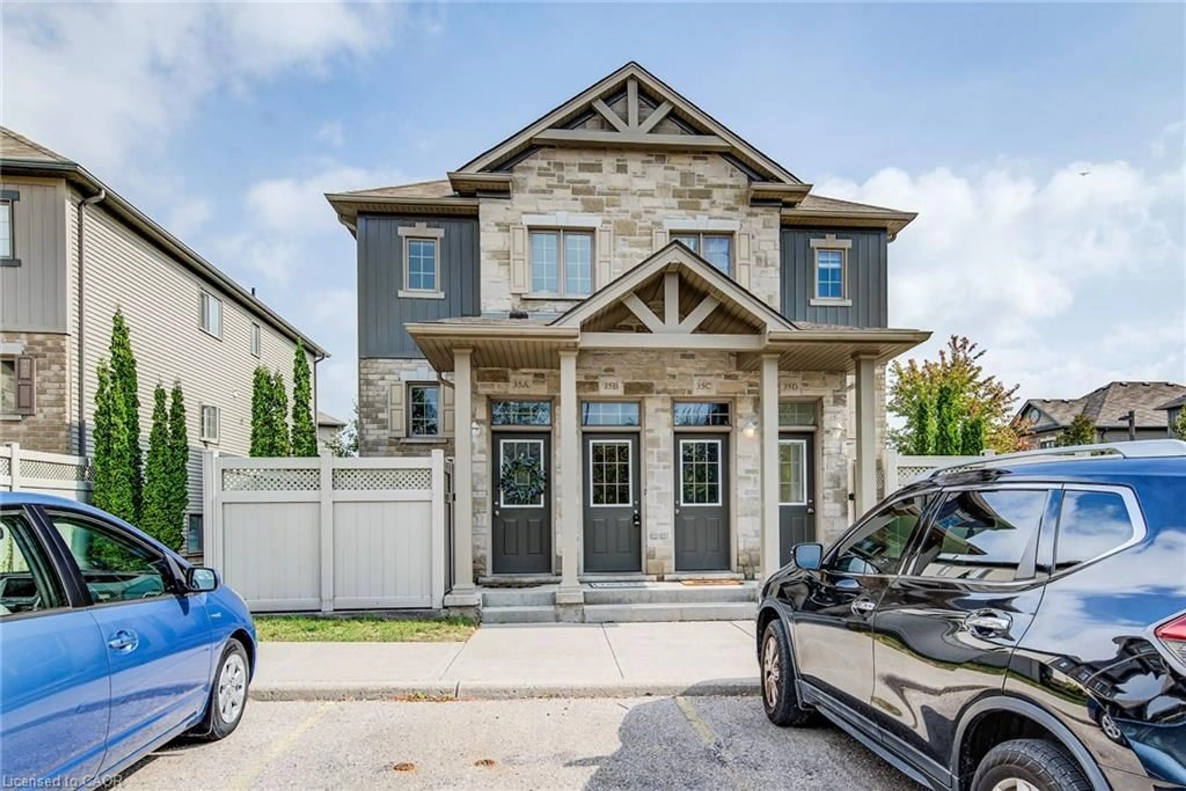 Home with brick exterior material, street for 931 Glasgow St #35B, Kitchener Ontario N2N 0B6