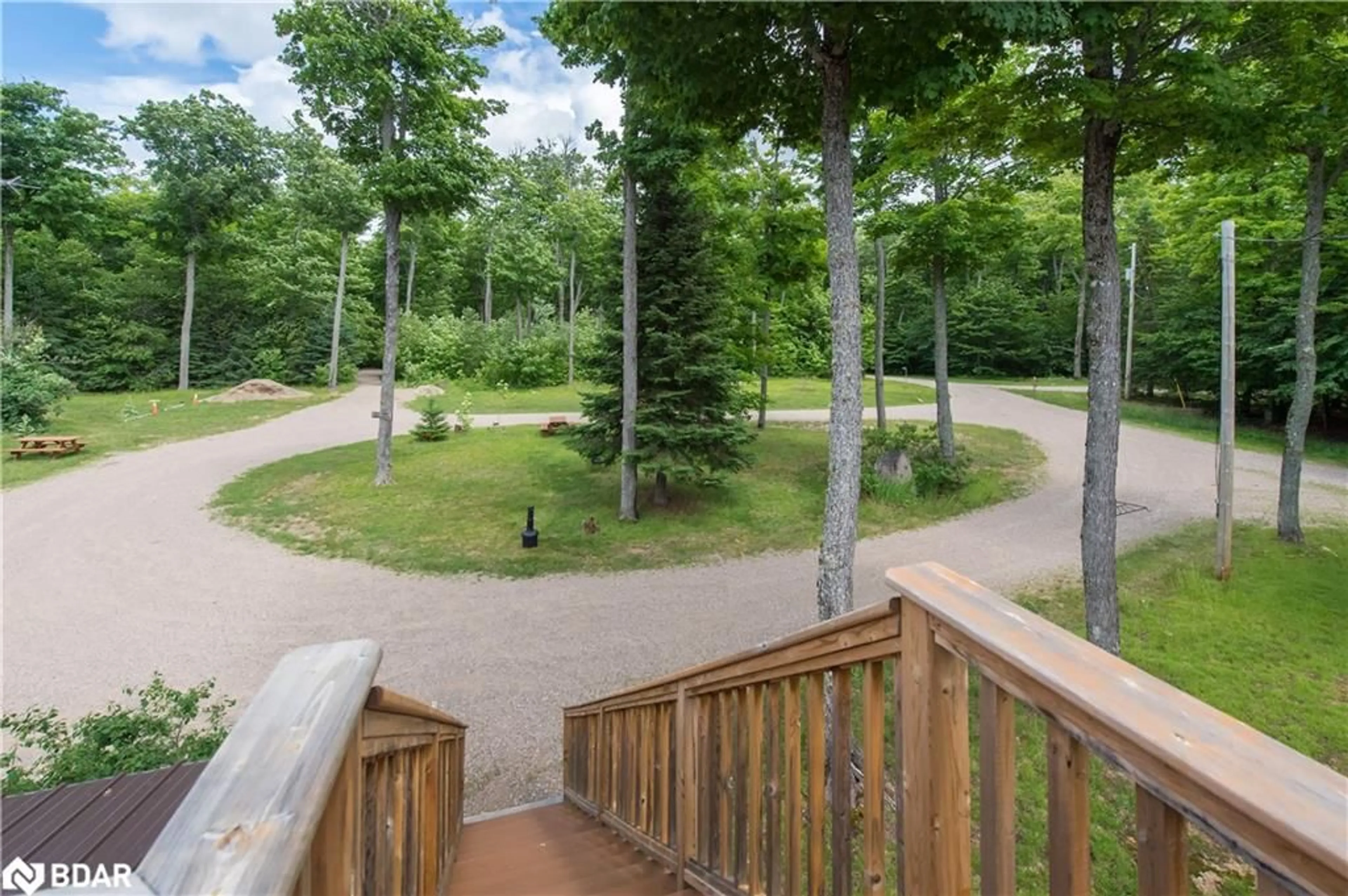 Patio, forest/trees view for 3121 Highway 523 Rd, South Algonquin Ontario K0L 2K0
