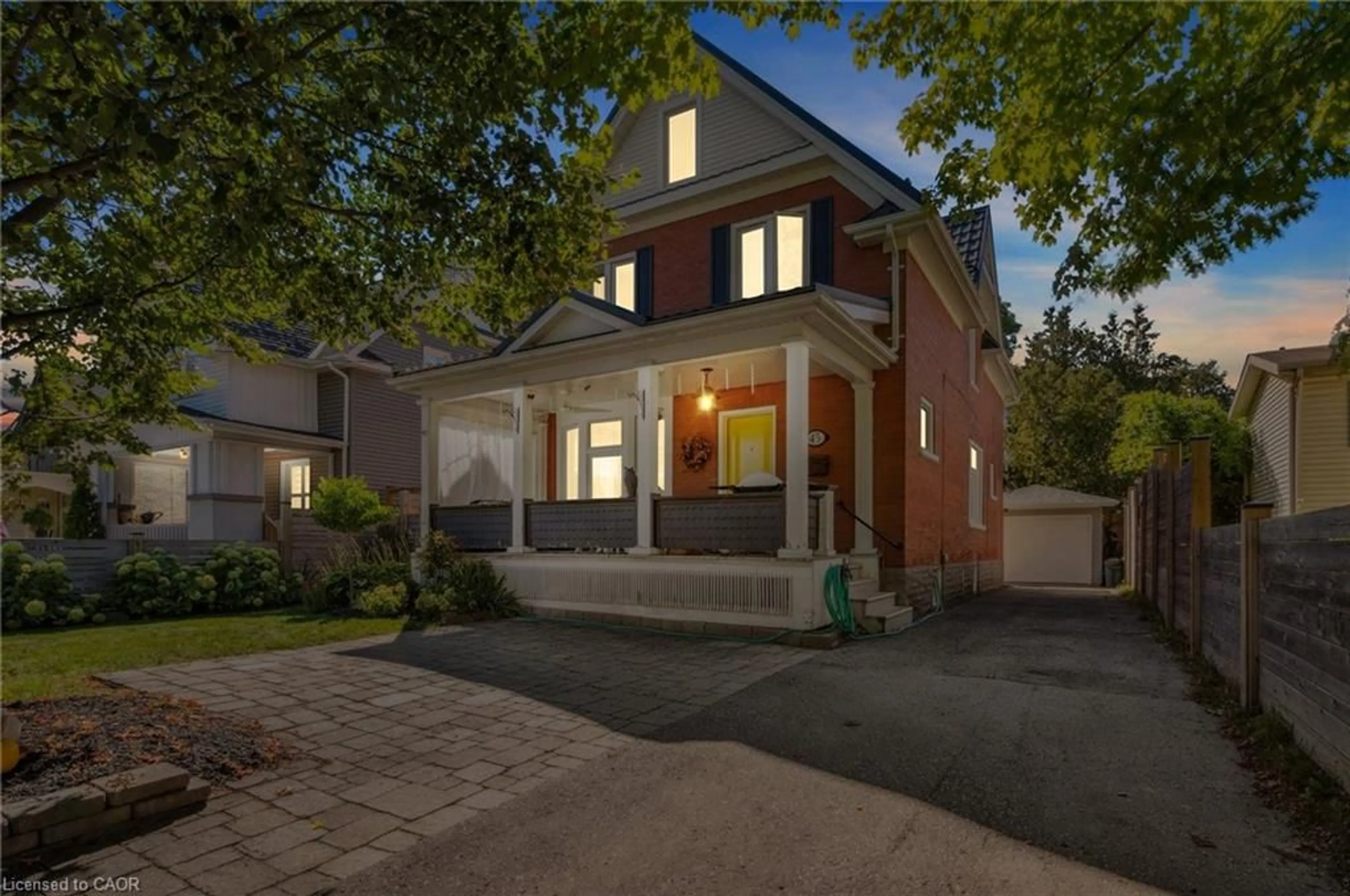 Home with brick exterior material, street for 45 Samuel St, Kitchener Ontario N2H 1P2