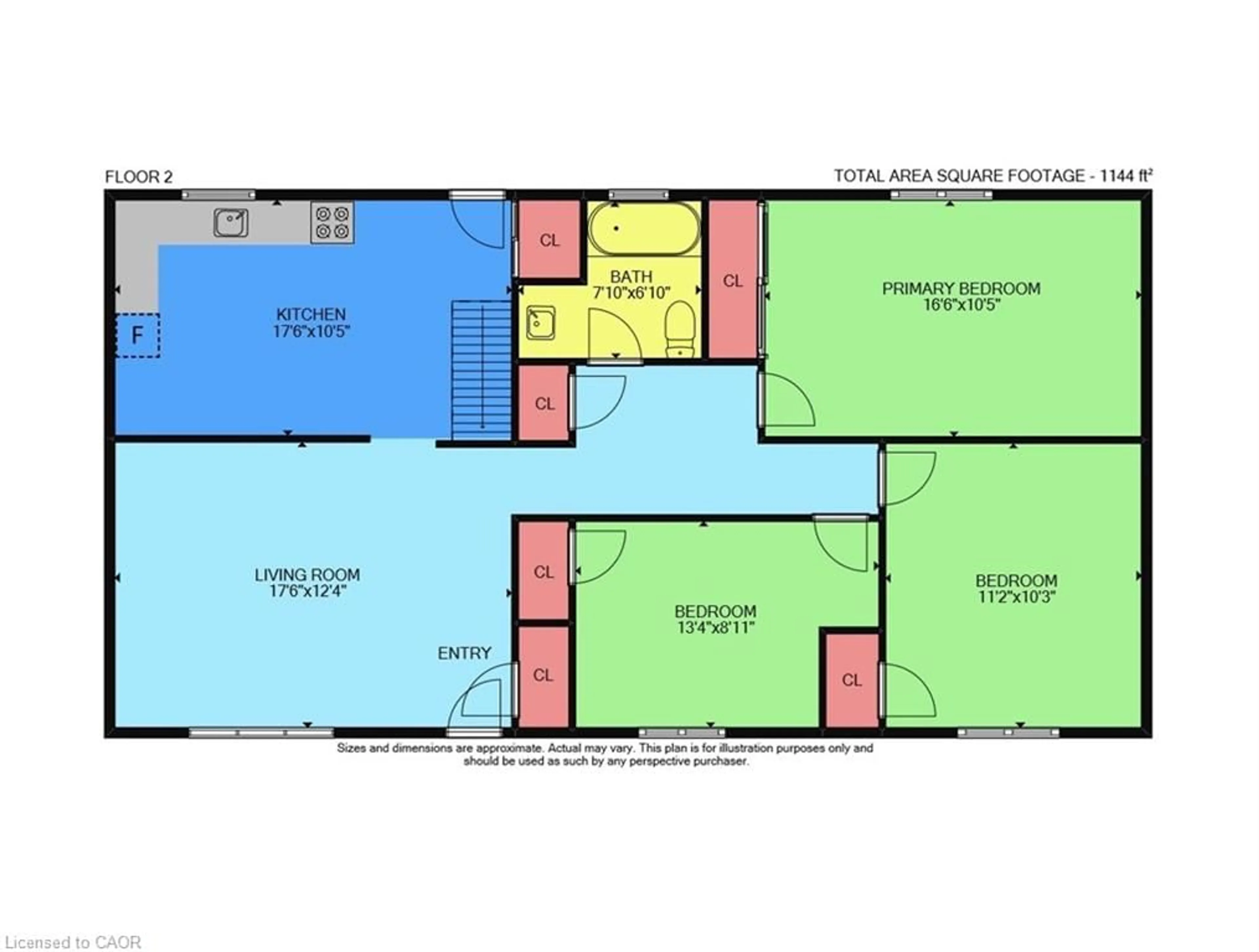 Floor plan for 5111 White Church Rd, Mount Hope Ontario L0R 1W0