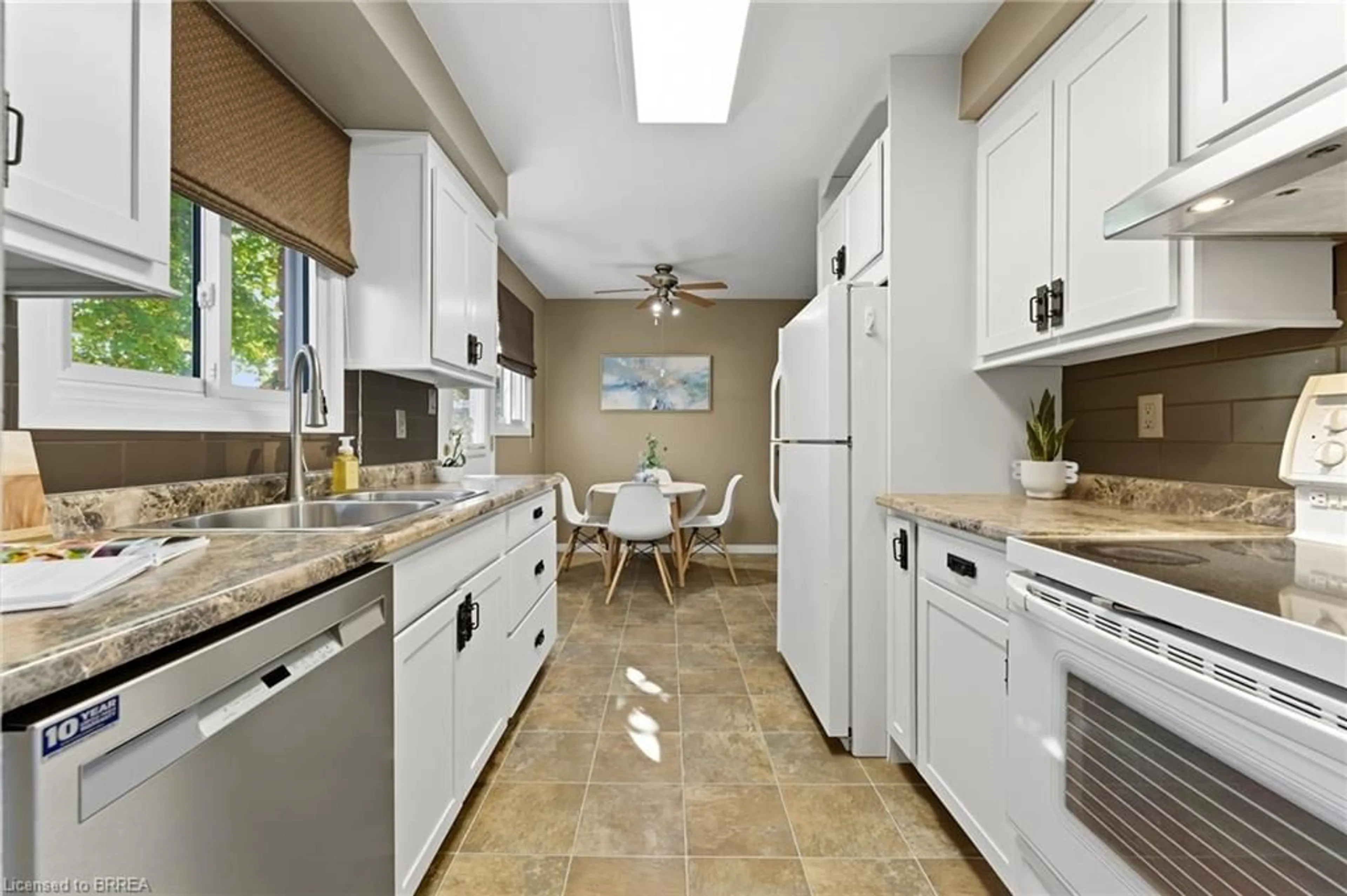 Standard kitchen, ceramic/tile floor for 45 Maple Cres, Paris Ontario N3L 3R3