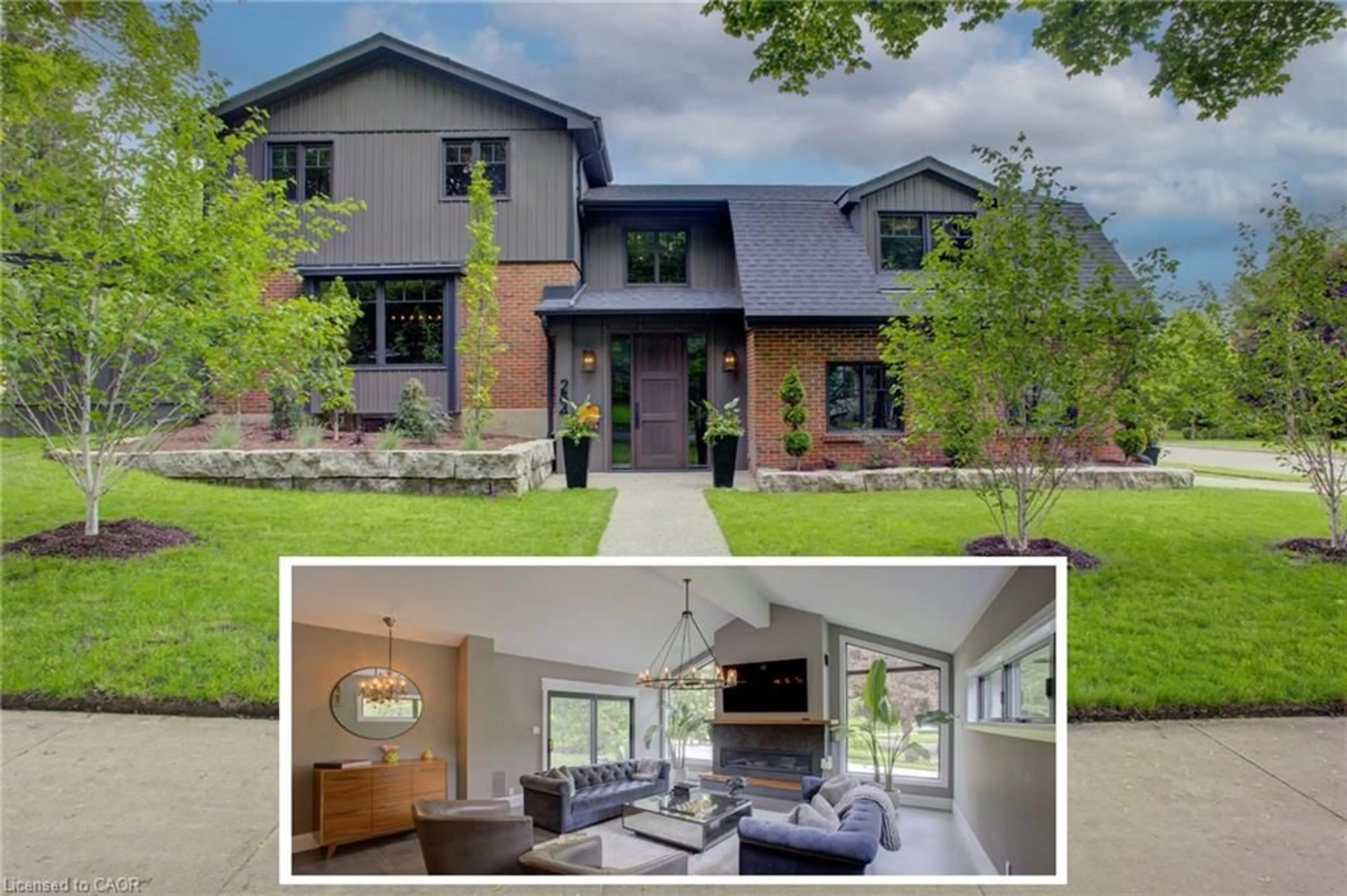 Home with brick exterior material, street for 284 Old Post Rd, Waterloo Ontario N2L 5C1