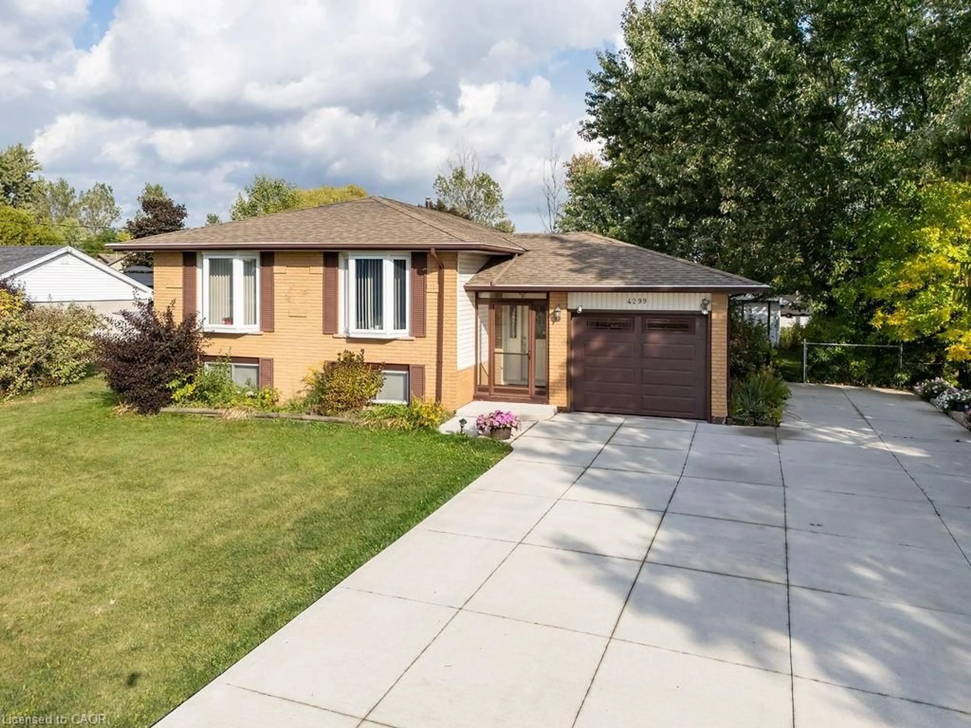 Home with brick exterior material, street for 4299 Glancaster Rd, Mount Hope Ontario L0R 1W0