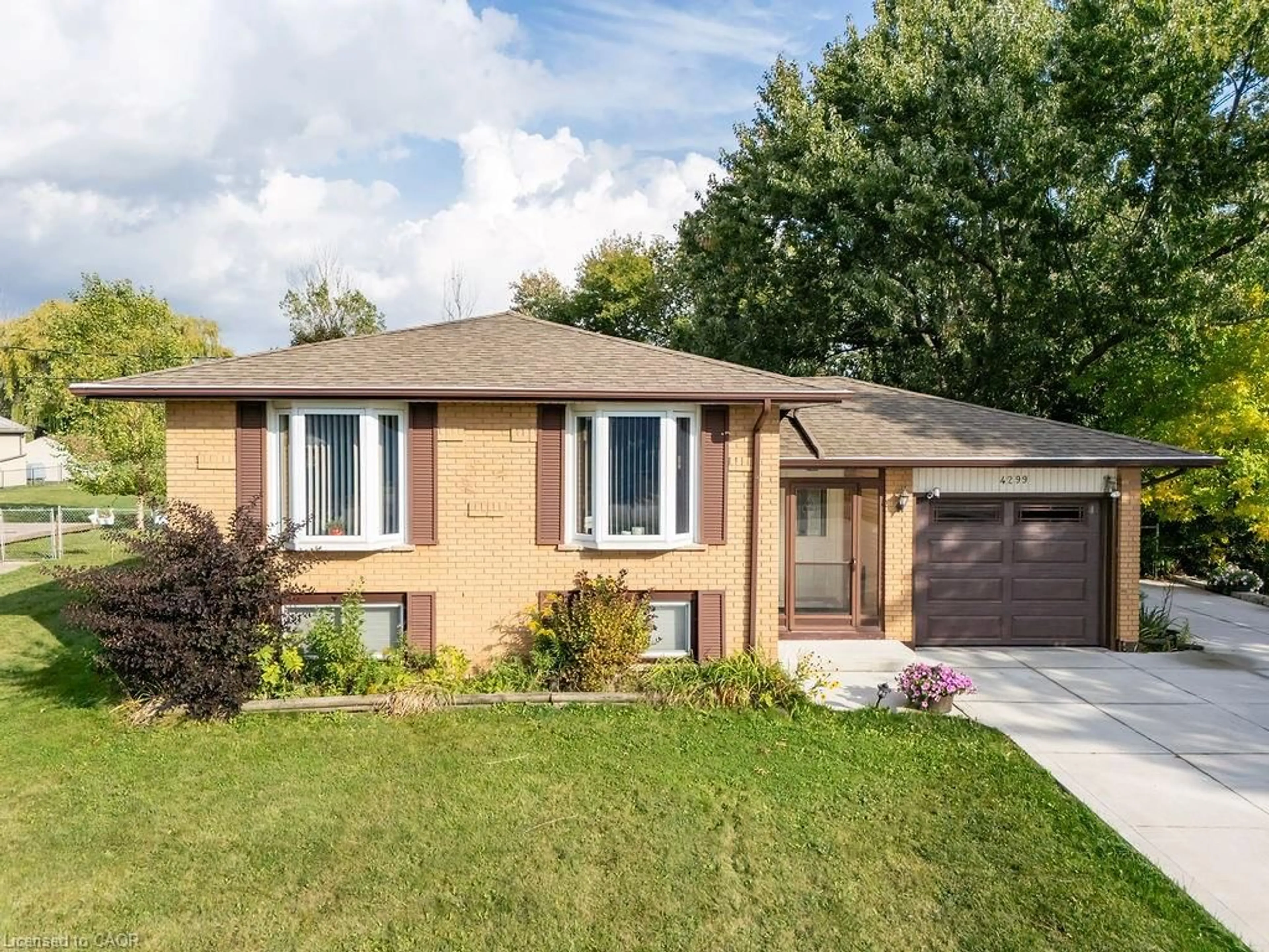 Home with brick exterior material, street for 4299 Glancaster Rd, Mount Hope Ontario L0R 1W0