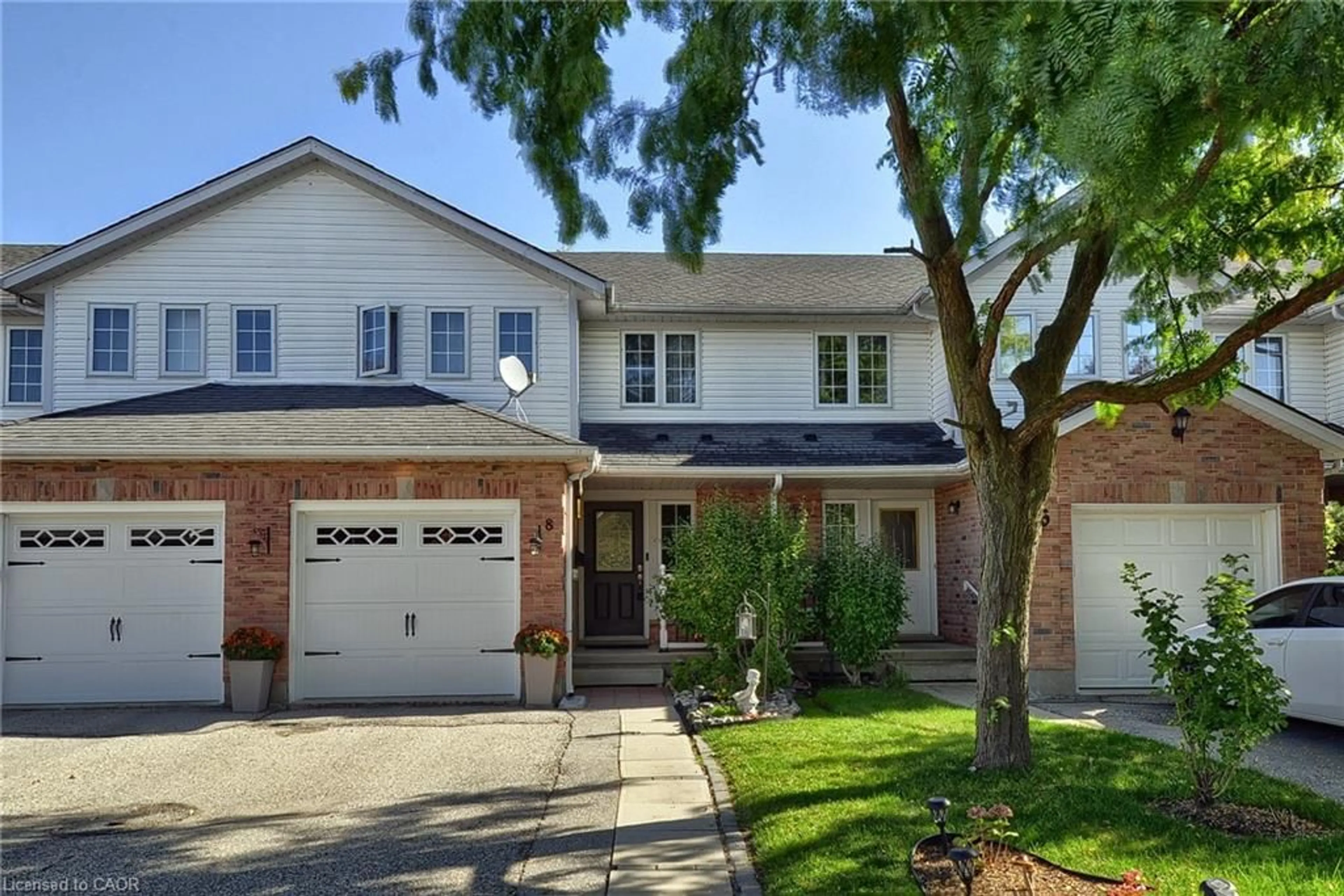 Home with brick exterior material, street for 8 Brandy Cres, Kitchener Ontario N2B 3W7