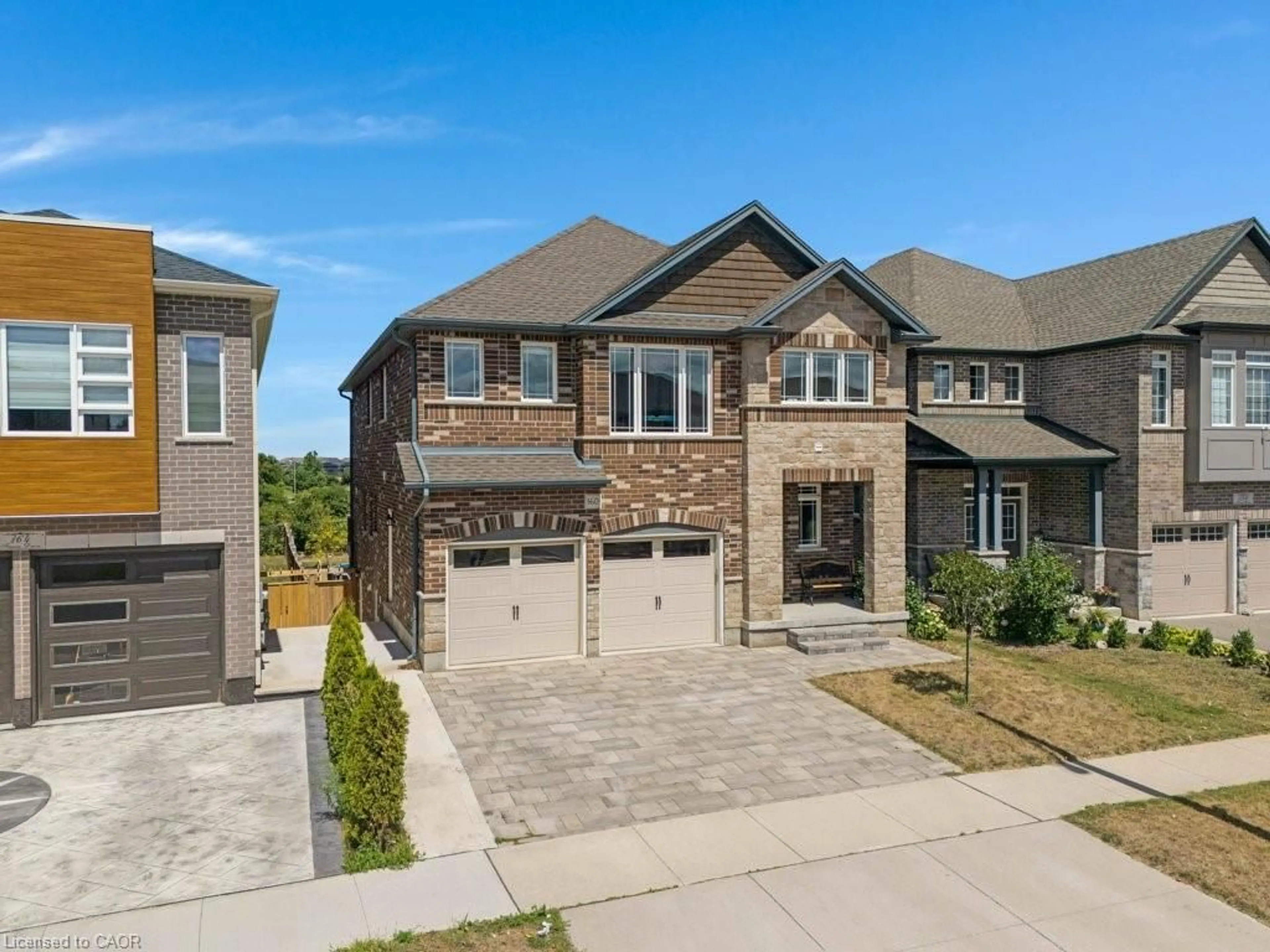 Home with brick exterior material, street for 160 Freure Dr, Cambridge Ontario N1S 0B4