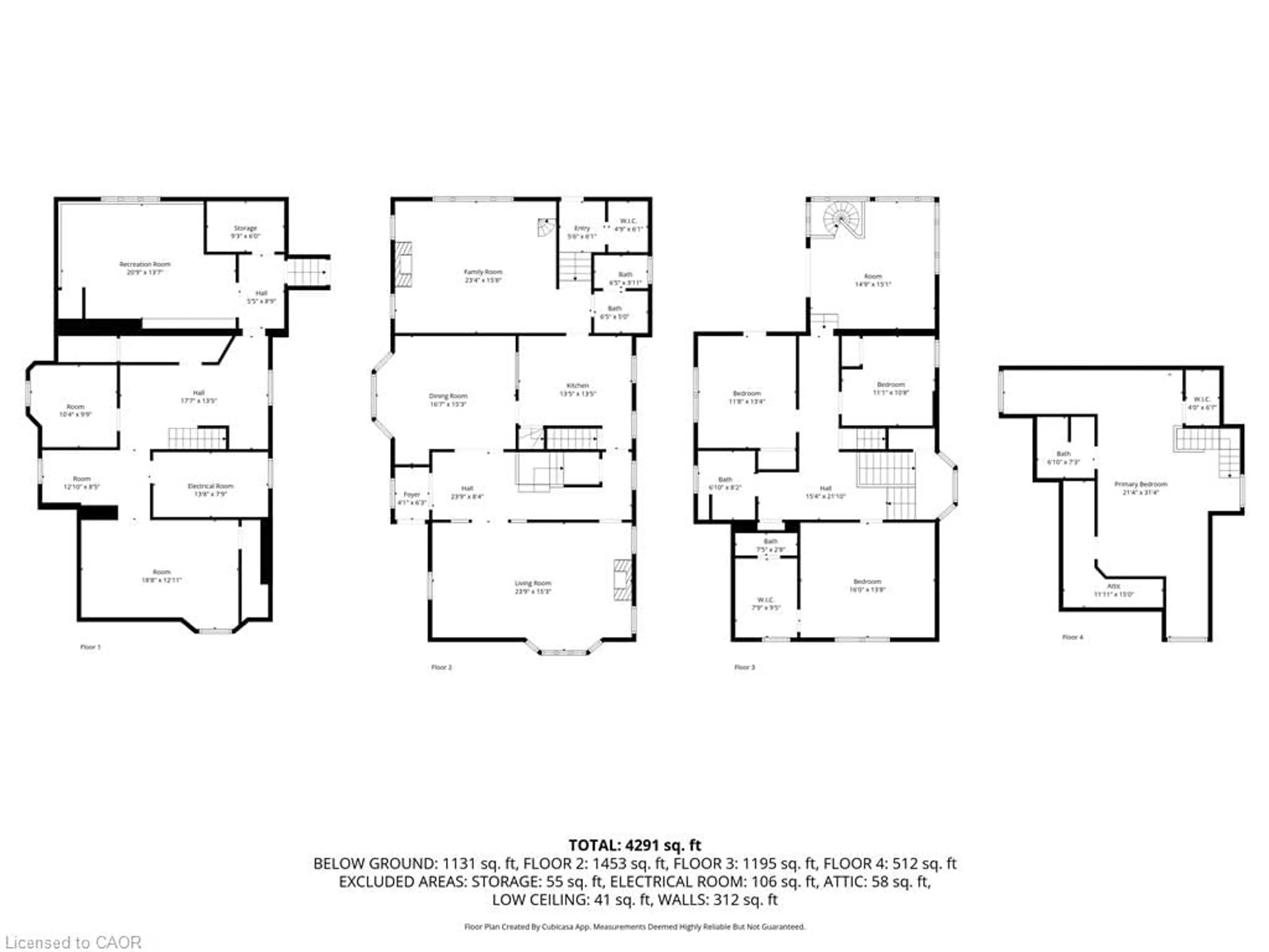 Floor plan for 410 Main St, Listowel Ontario N4W 1A6