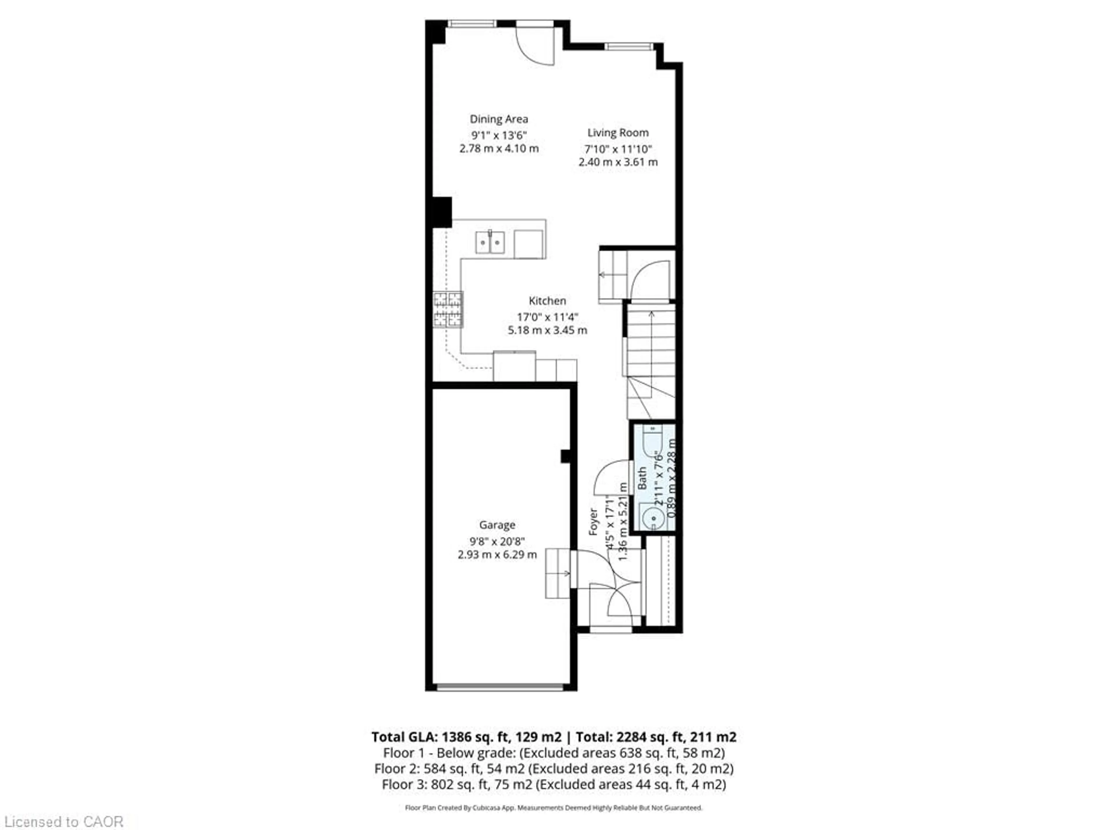 Floor plan for 515 Winston Rd #77, Grimsby Ontario L3M 0C8
