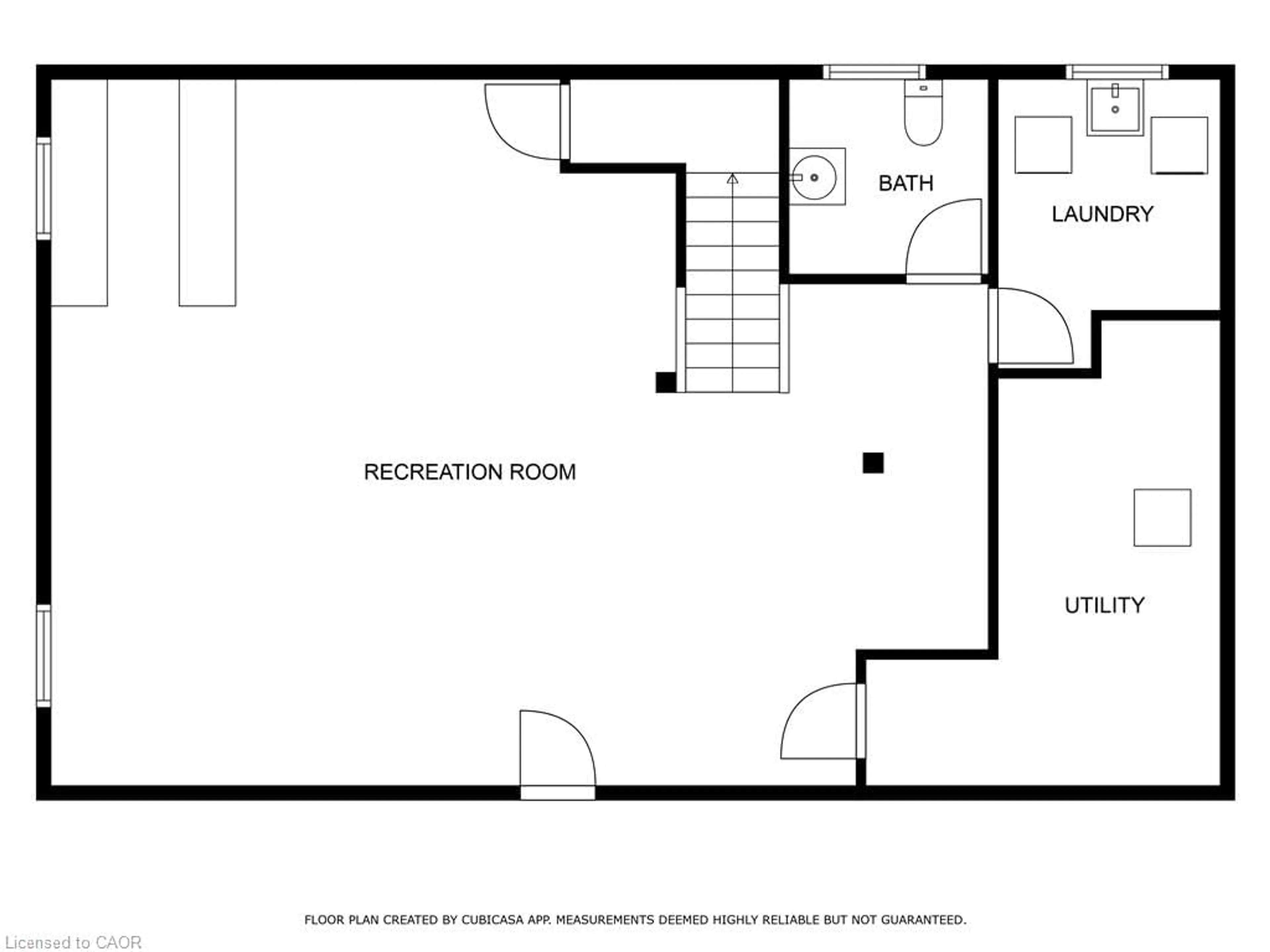 Floor plan for 2 Kilberg Crt, Listowel Ontario N4W 1P1