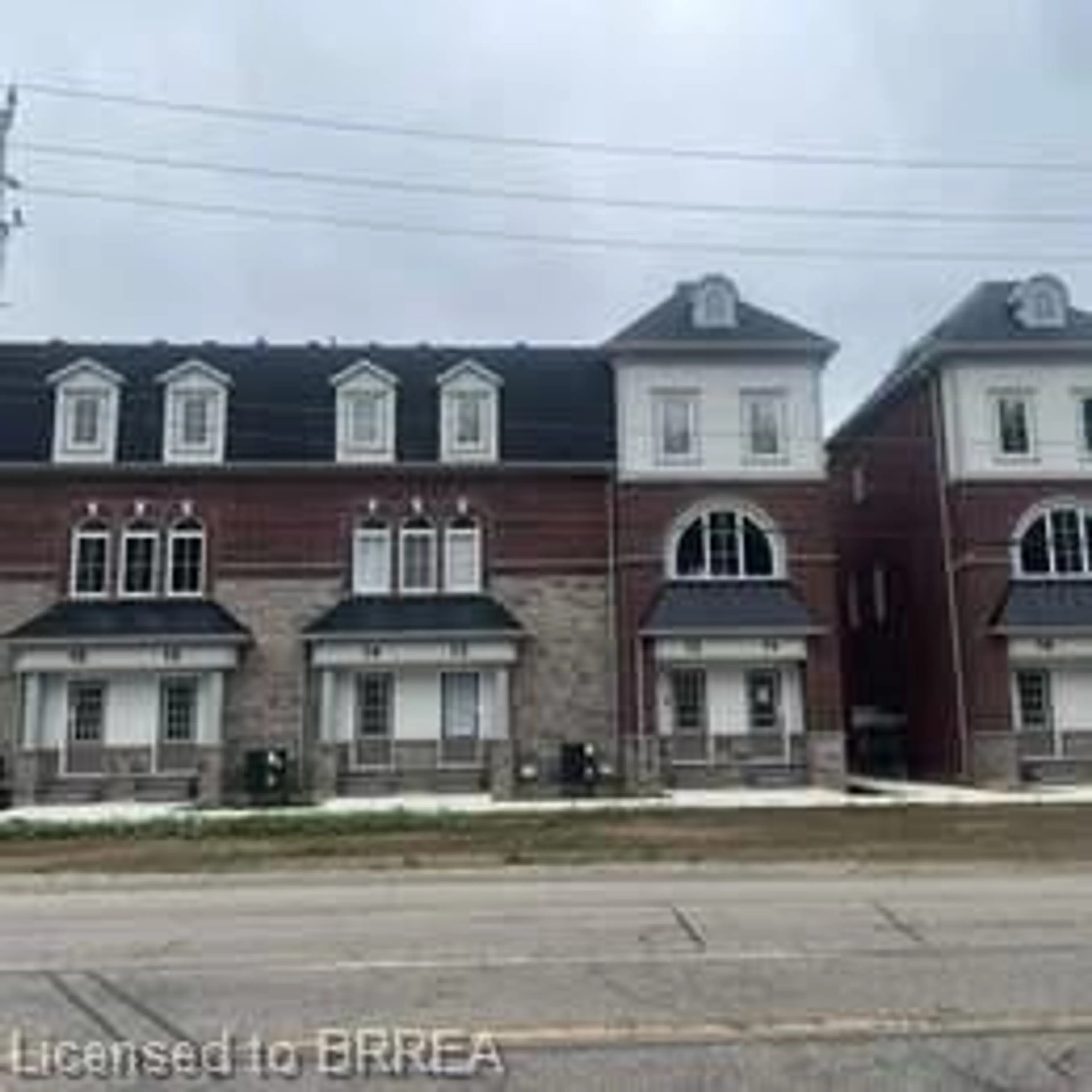 Home with brick exterior material, street for 677 Park Road North #16, Brantford Ontario N3R 0C2