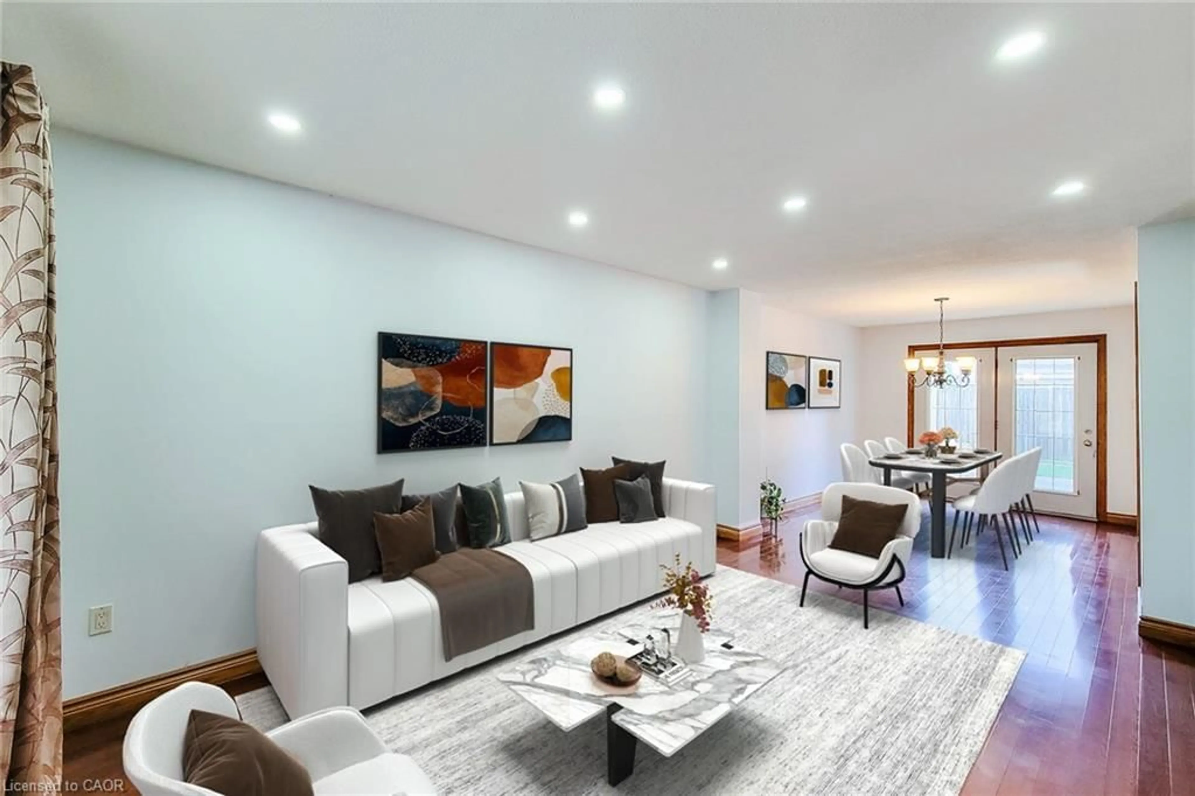 Living room with furniture, unknown for 535 Upper Horning Rd, Hamilton Ontario L9C 7P7