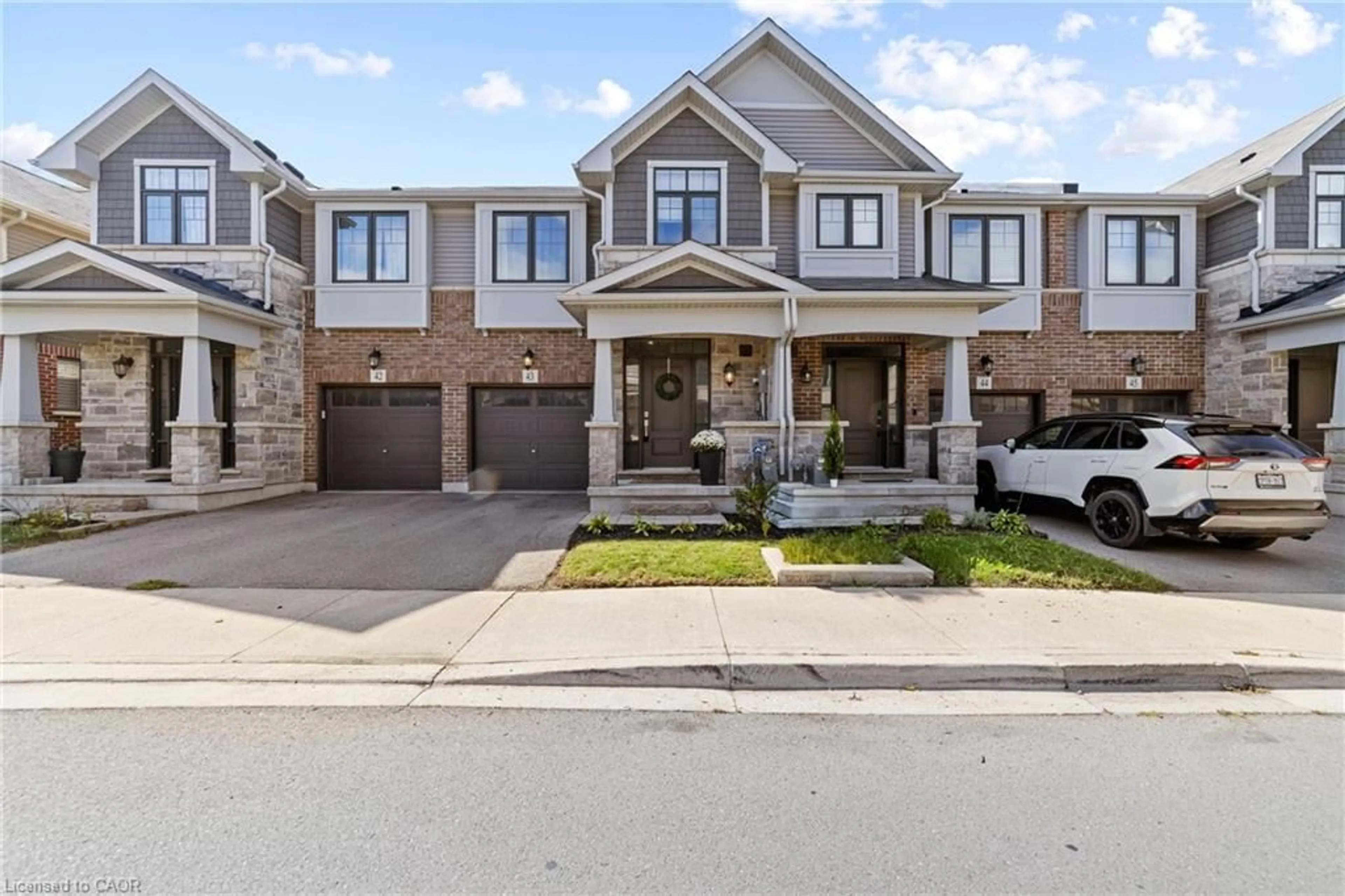 Home with brick exterior material, street for 1890 Rymal Rd #43, Stoney Creek Ontario L0R 1P0