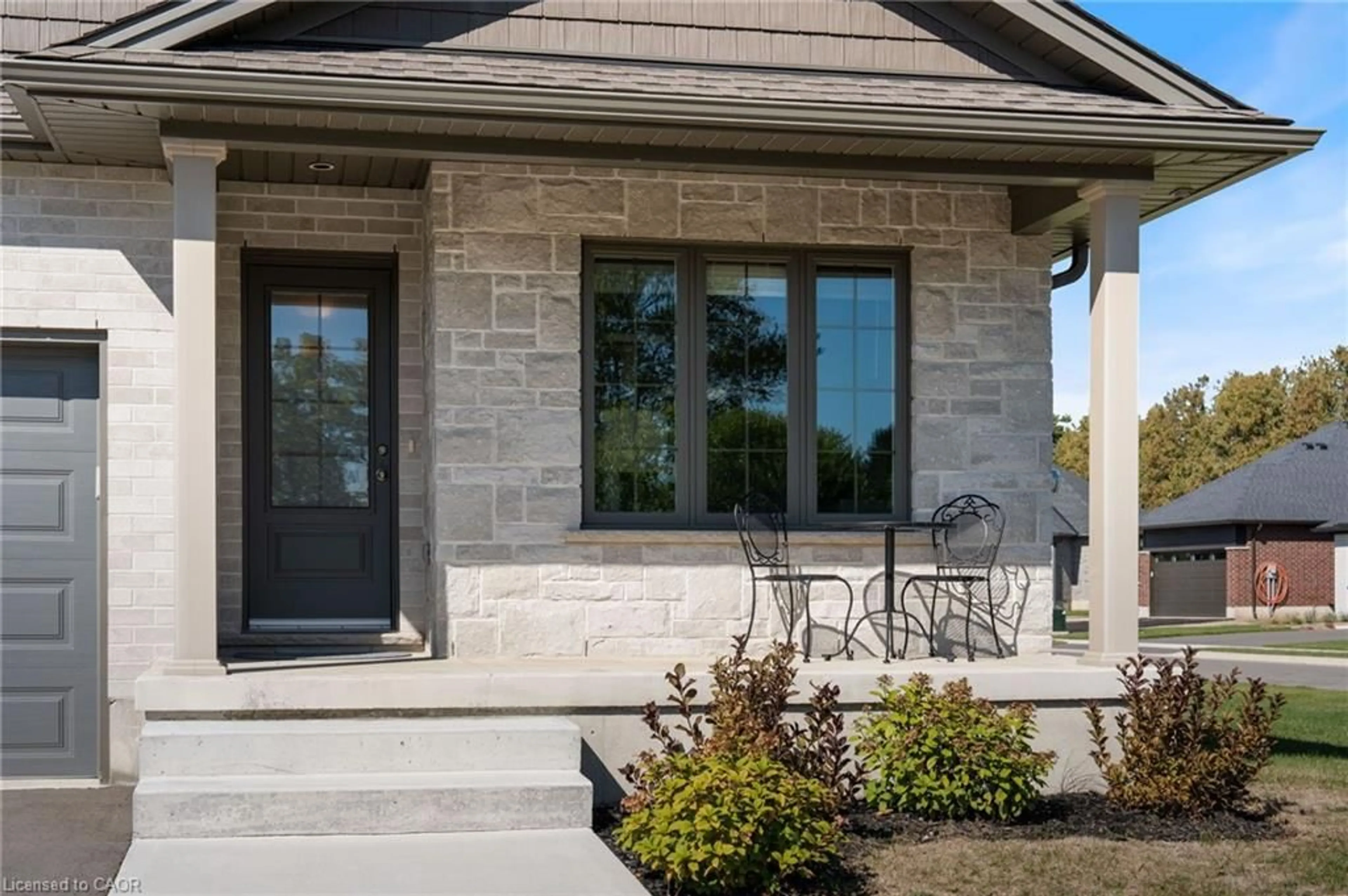 Home with brick exterior material, street for 1 Peachleaf Lane, Waterford Ontario N0E 1Y0