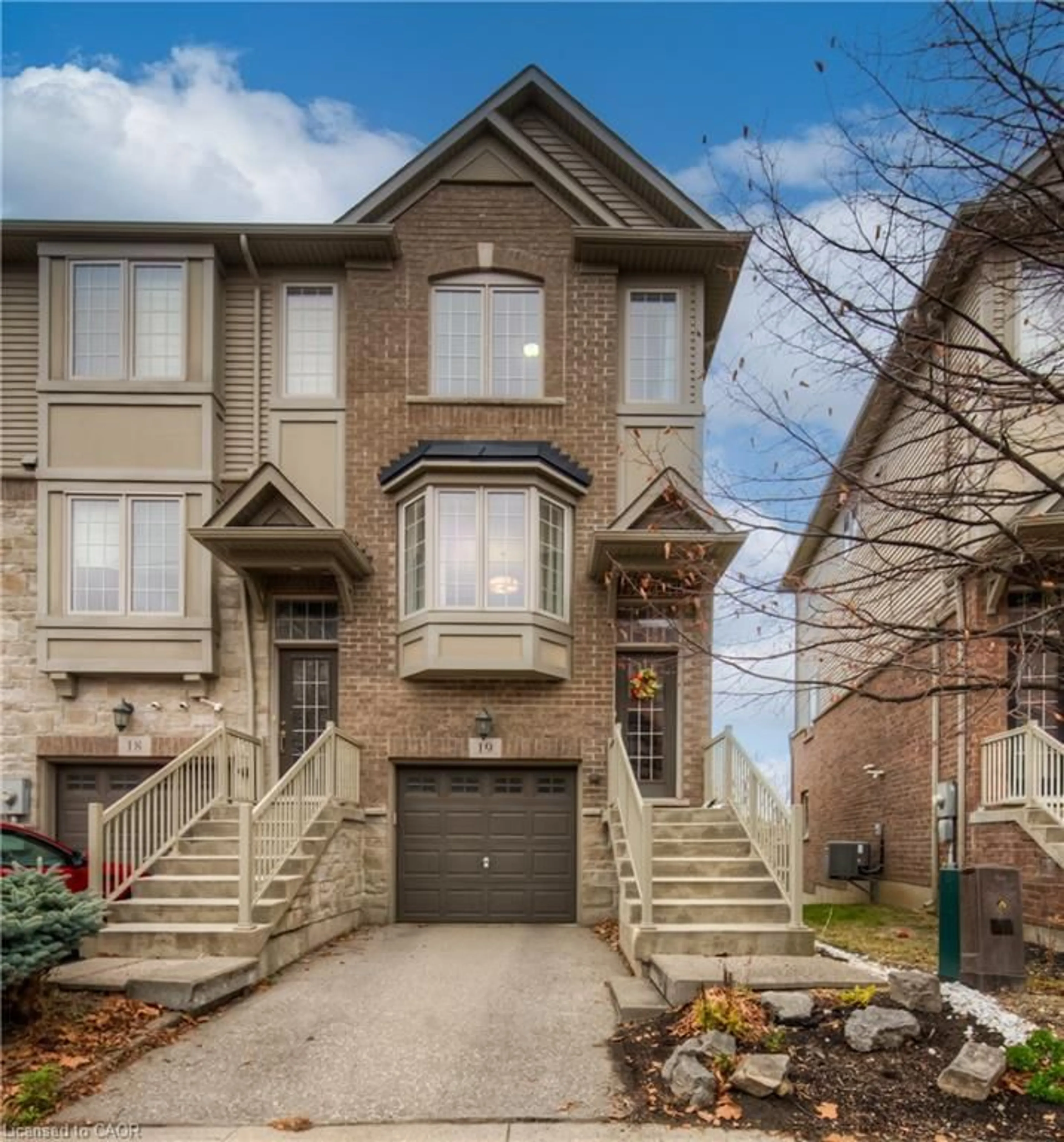 Home with brick exterior material, street for 342 Mill St #19, Kitchener Ontario N2M 0A5