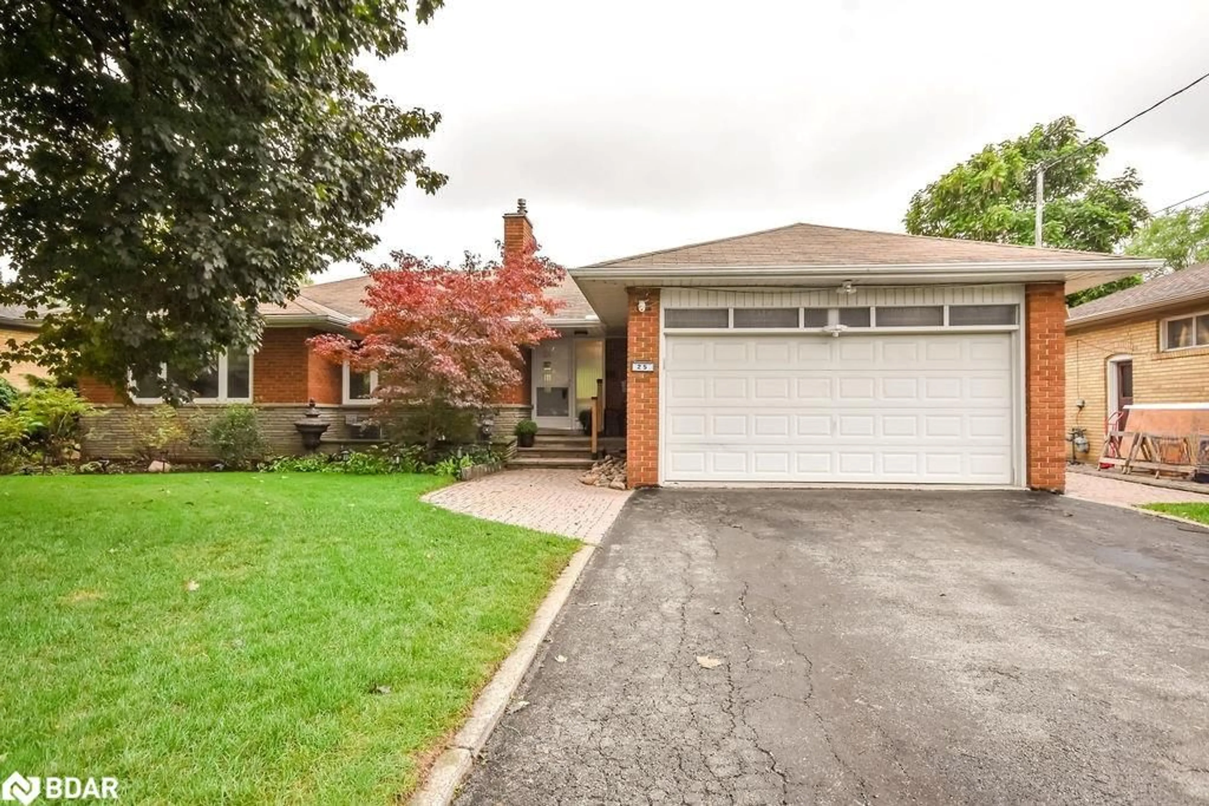 Home with brick exterior material, street for 25 Florida Cres, North York Ontario M9M 1P4
