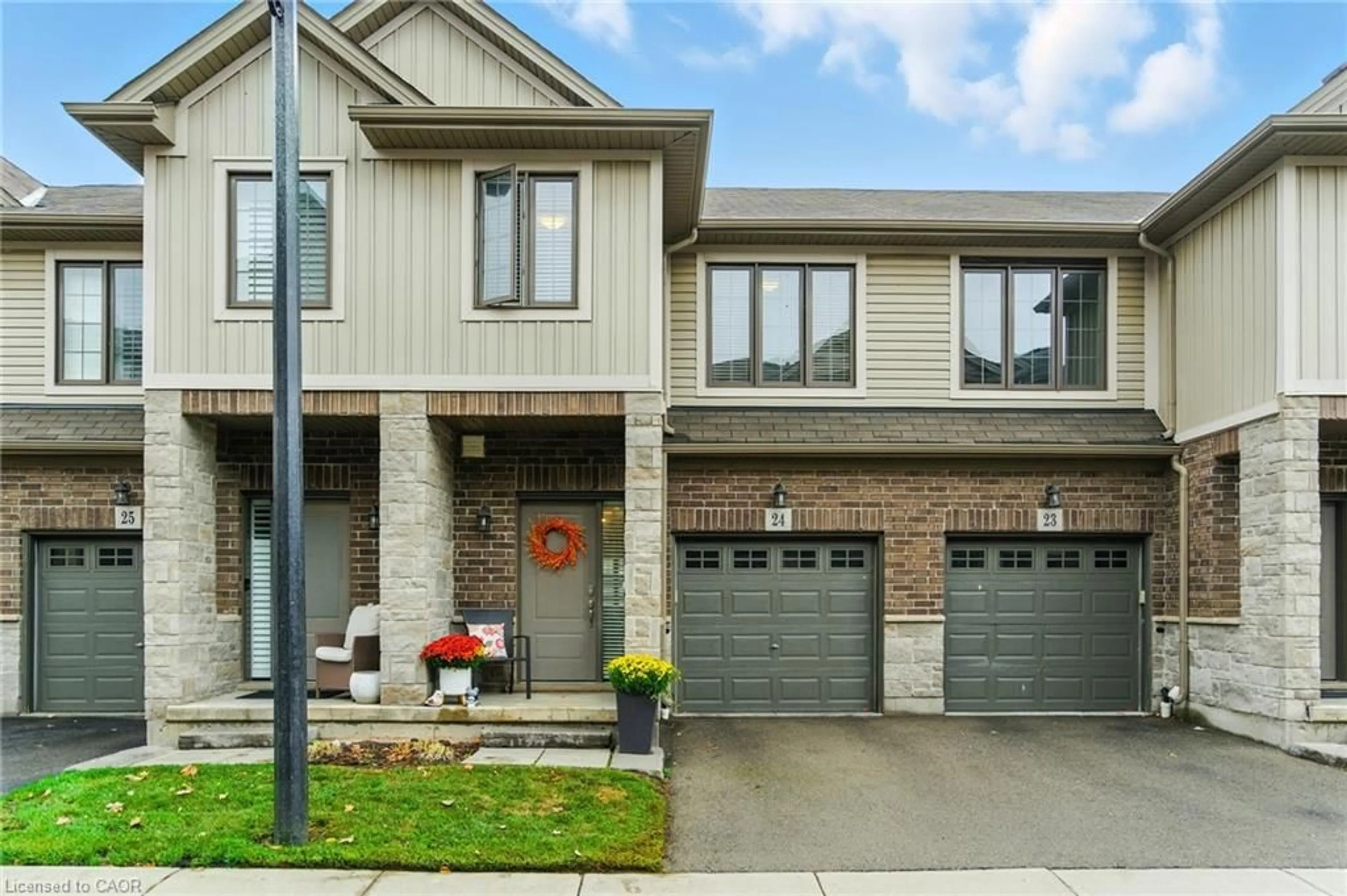 Home with brick exterior material, street for 377 Glancaster Rd #24, Hamilton Ontario L9G 0G4