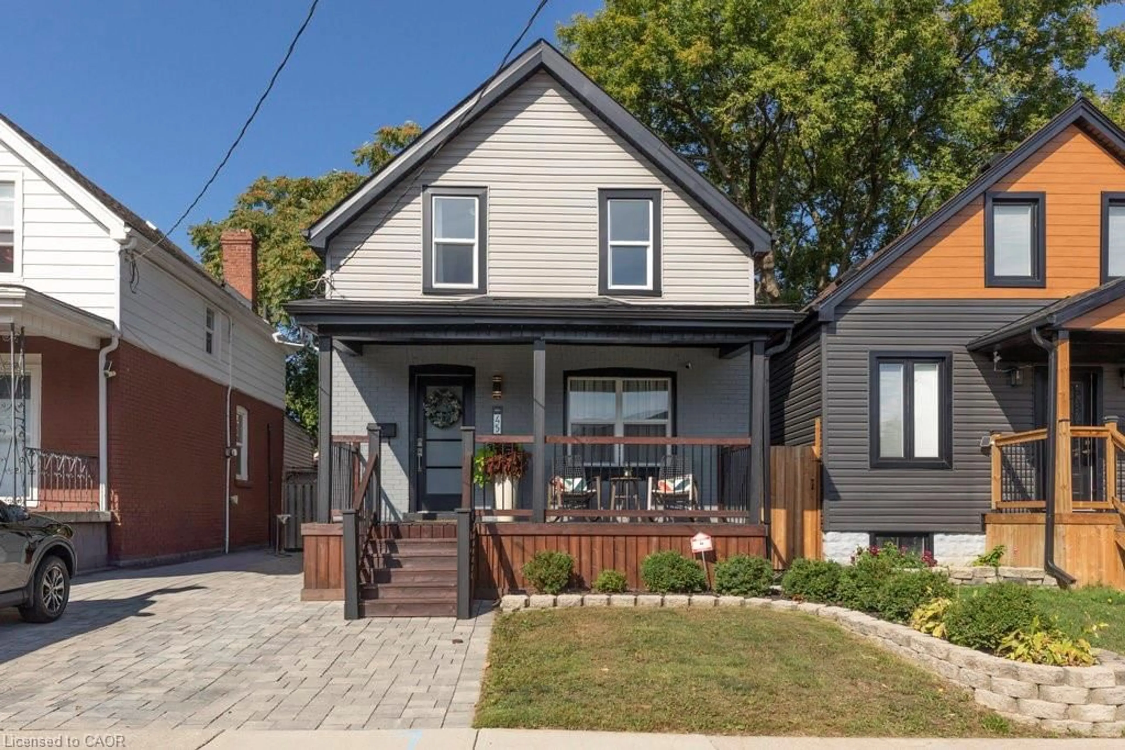 Home with brick exterior material, street for 45 Tragina Ave, Hamilton Ontario L8H 5C4