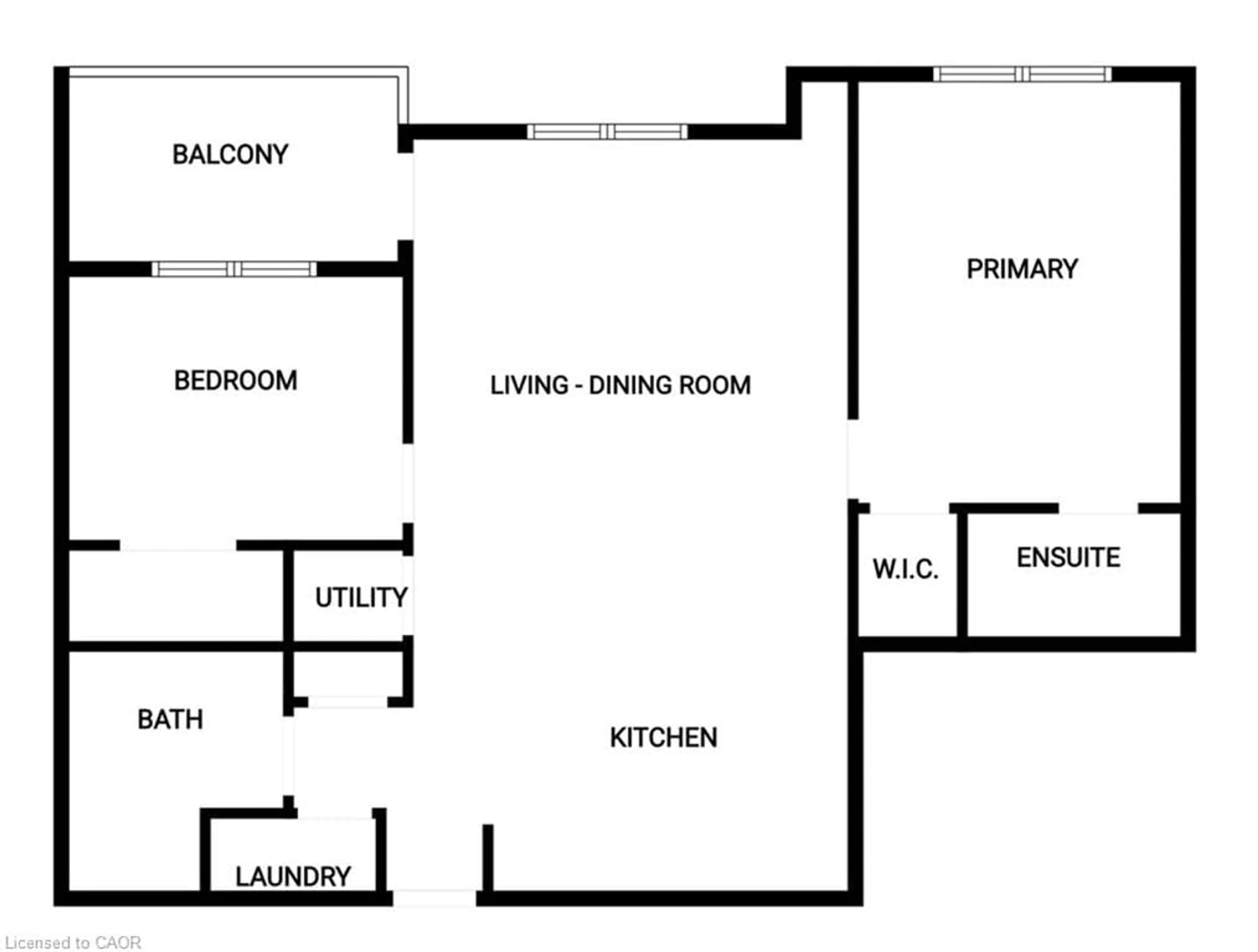 Floor plan for 65 Haddington St #205, Caledonia Ontario N3W 2H2