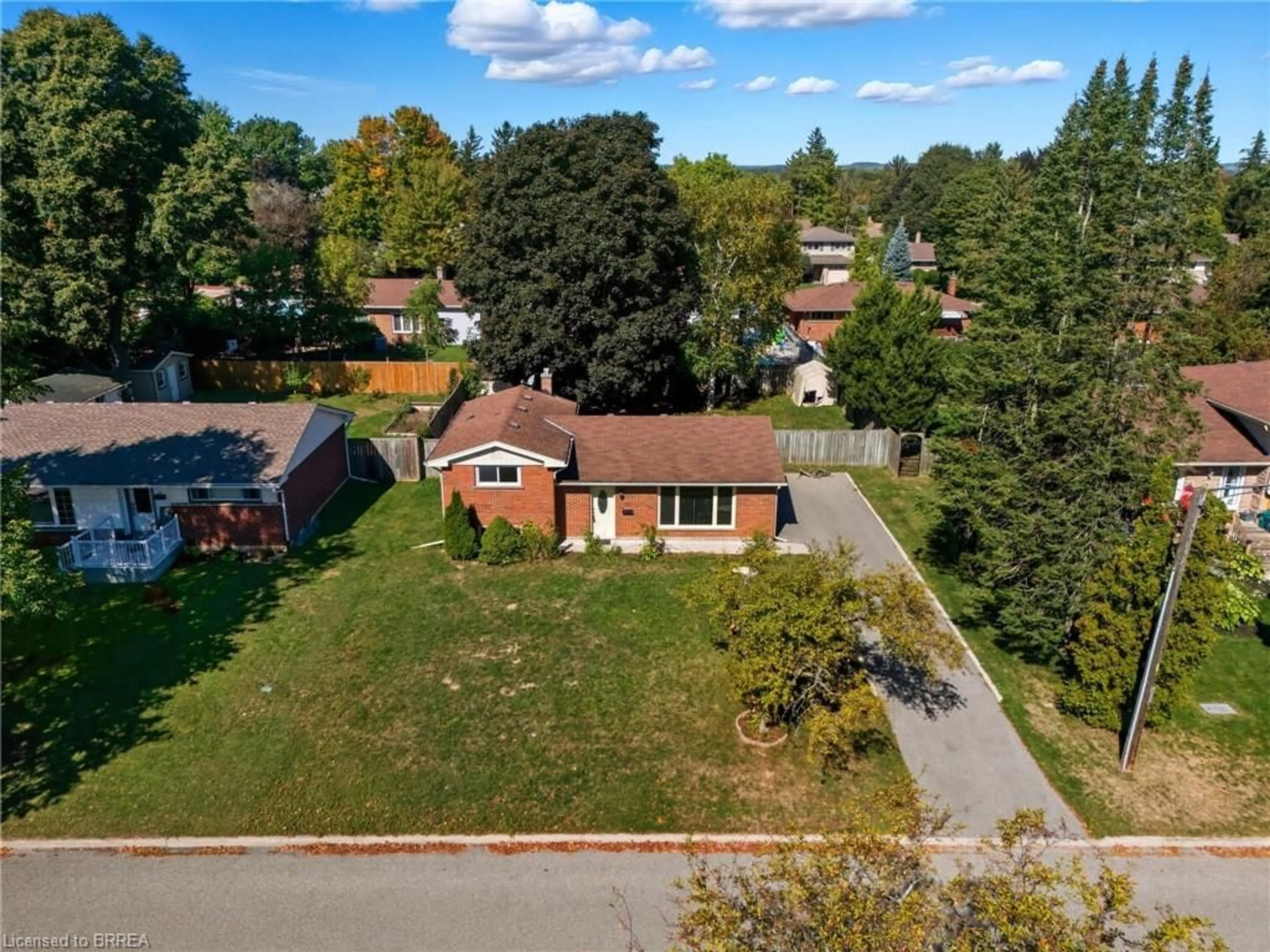 A pic from outside/outdoor area/front of a property/back of a property/a pic from drone, street for 30 Forsythe Ave, Brantford Ontario N3R 3L3