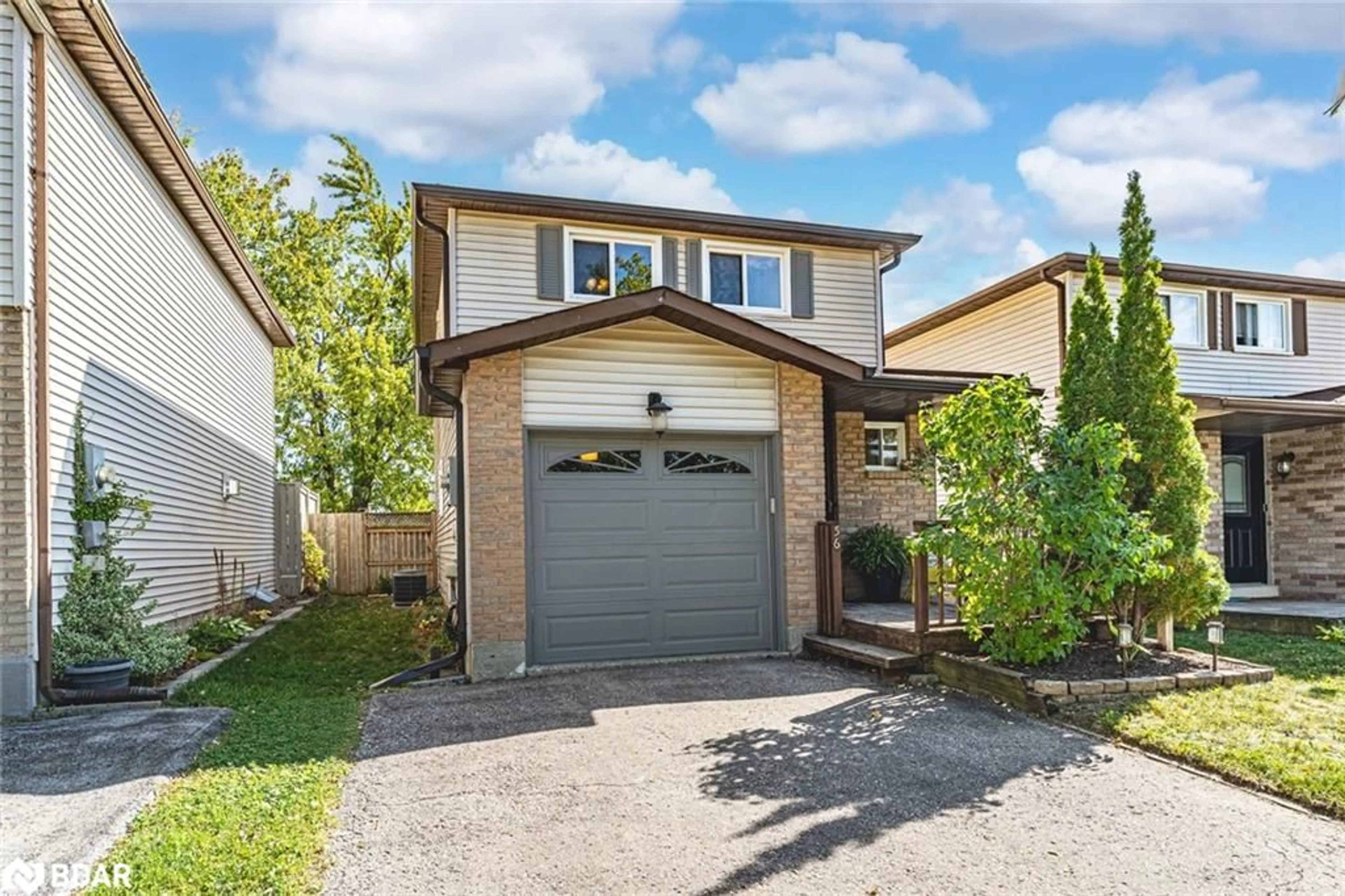 Home with brick exterior material, street for 56 Maitland Dr, Barrie Ontario L4M 5V7