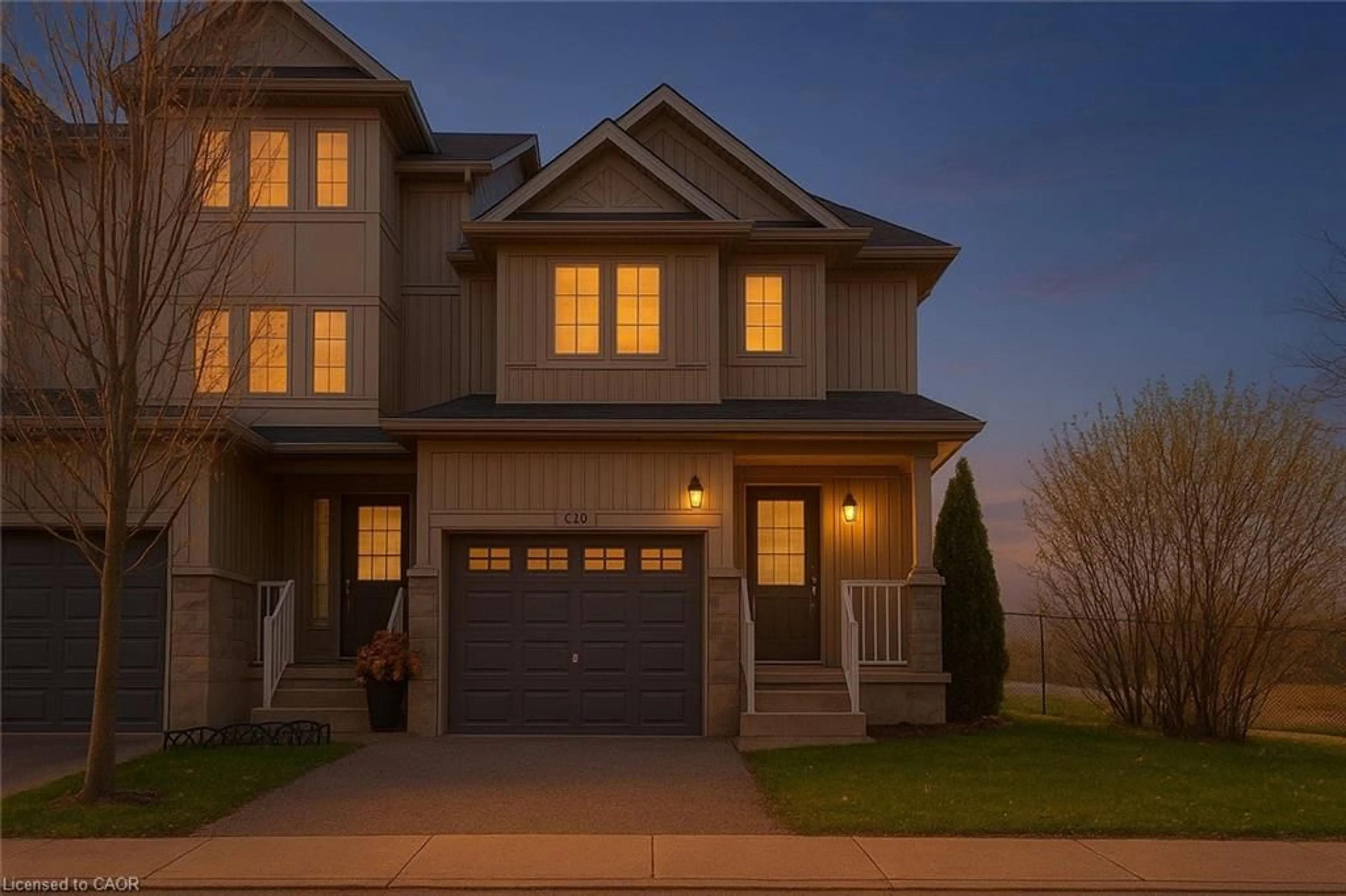 Home with brick exterior material, street for 20 David Bergey Dr #20, Kitchener Ontario N2E 0B1