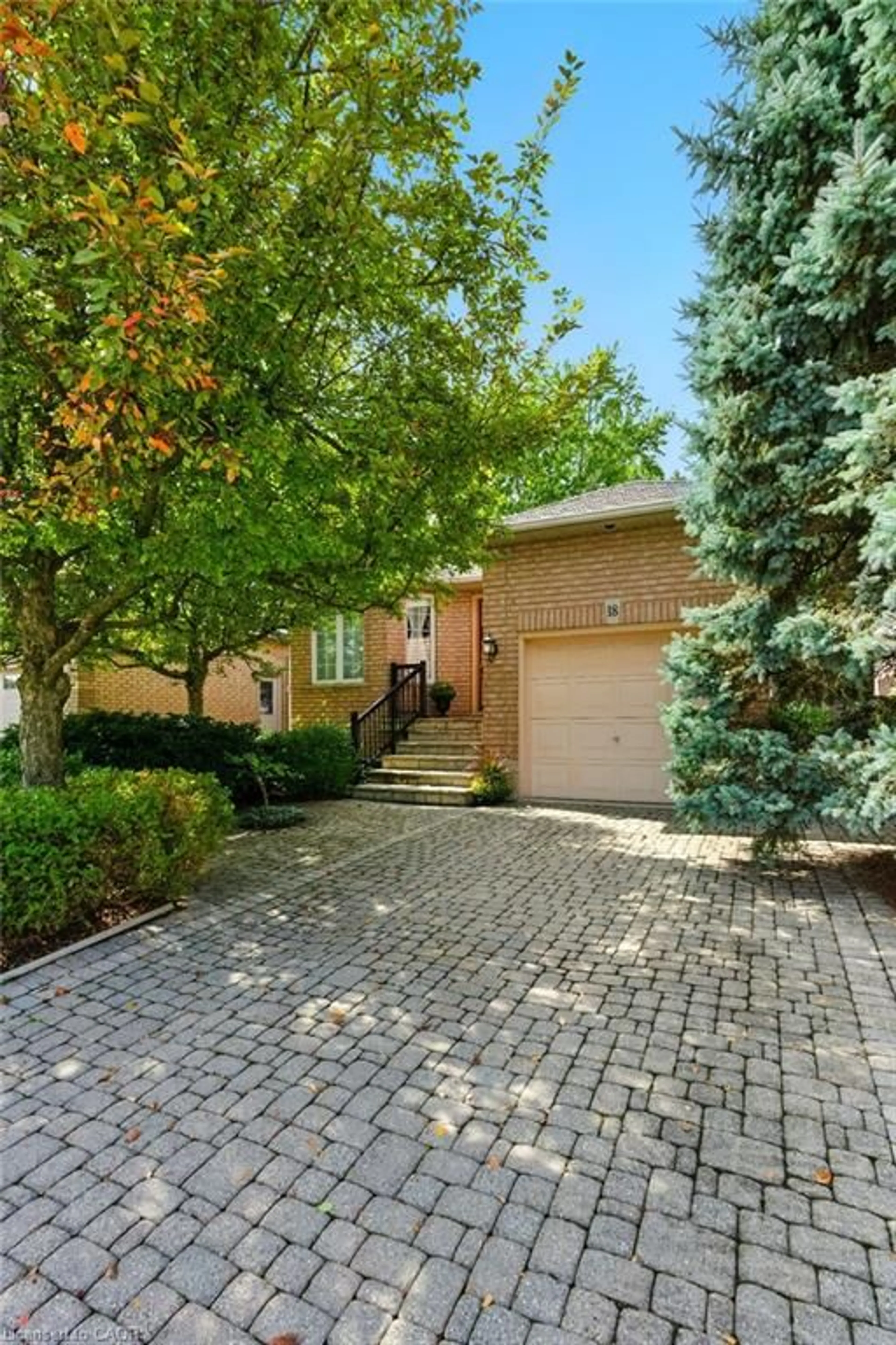 Home with brick exterior material, street for 18 Naples Blvd, Hamilton Ontario L9B 2J2