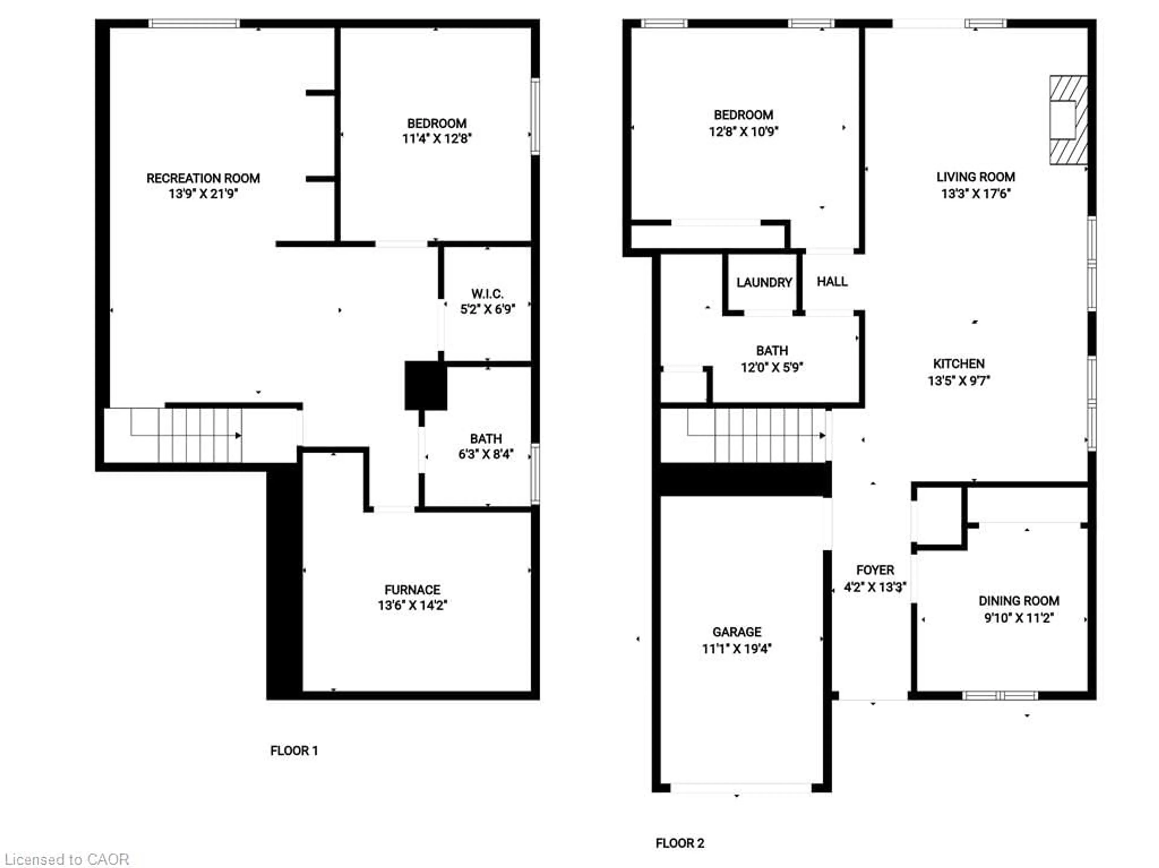 Floor plan for 70 Postma Dr, Dunneville Ontario N1A 0B2