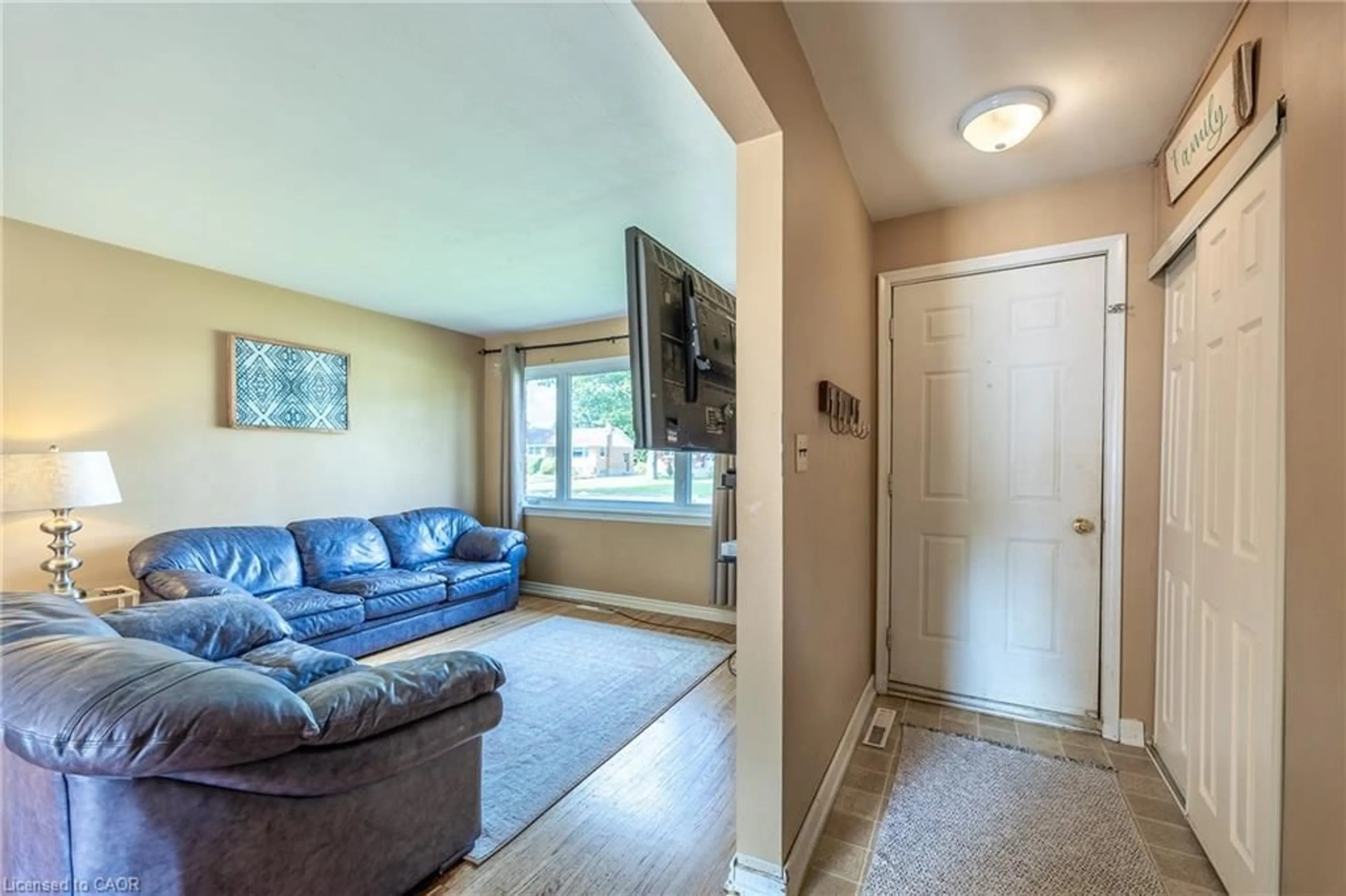 Living room with furniture, unknown for 5 Bint Ave, Simcoe Ontario N3Y 4J4