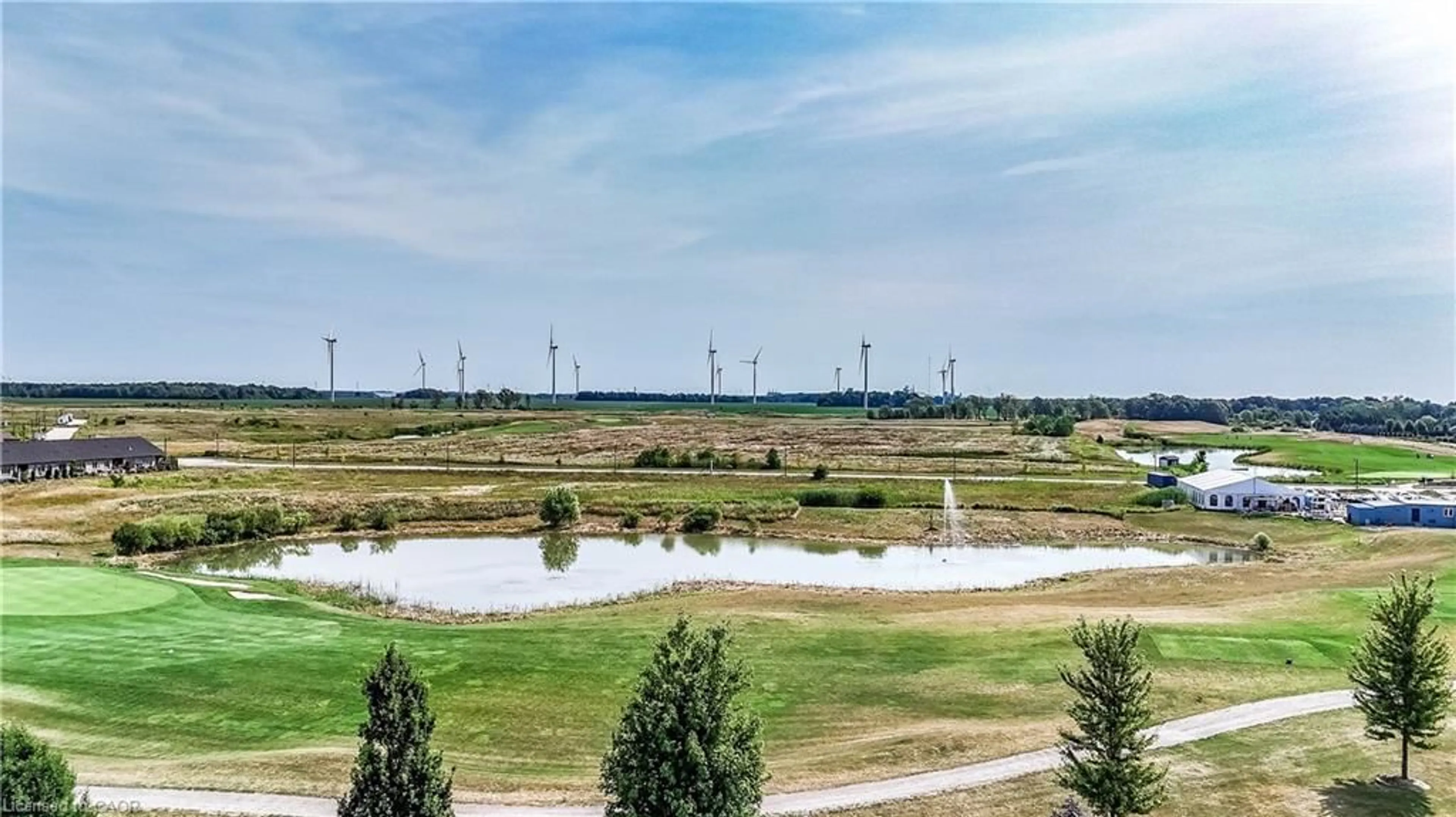 A pic from outside/outdoor area/front of a property/back of a property/a pic from drone, water/lake/river/ocean view for 22 Gamble Lane, Port Dover Ontario N0A 1N3